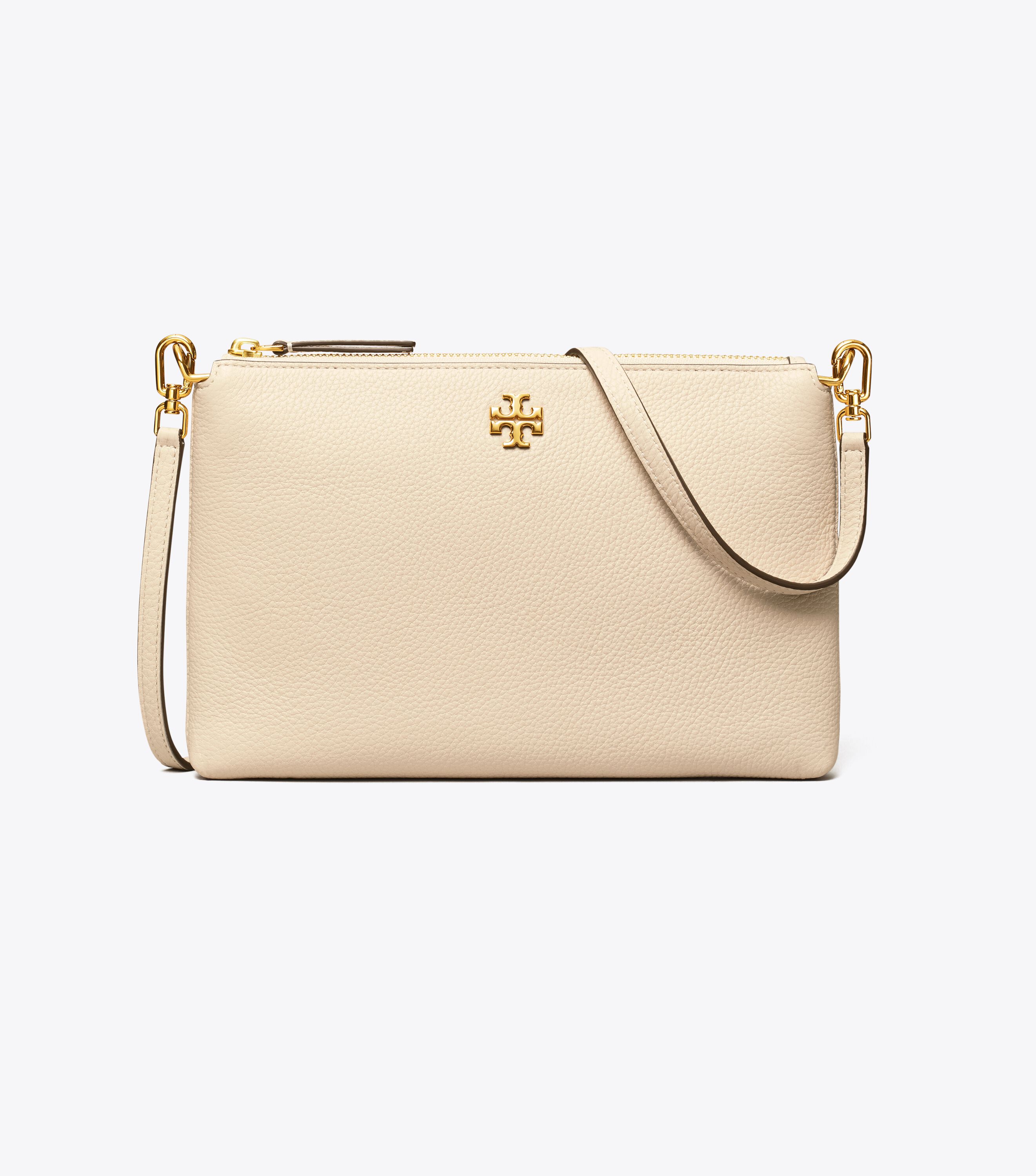 tory burch kira pebbled leather wallet crossbody bag