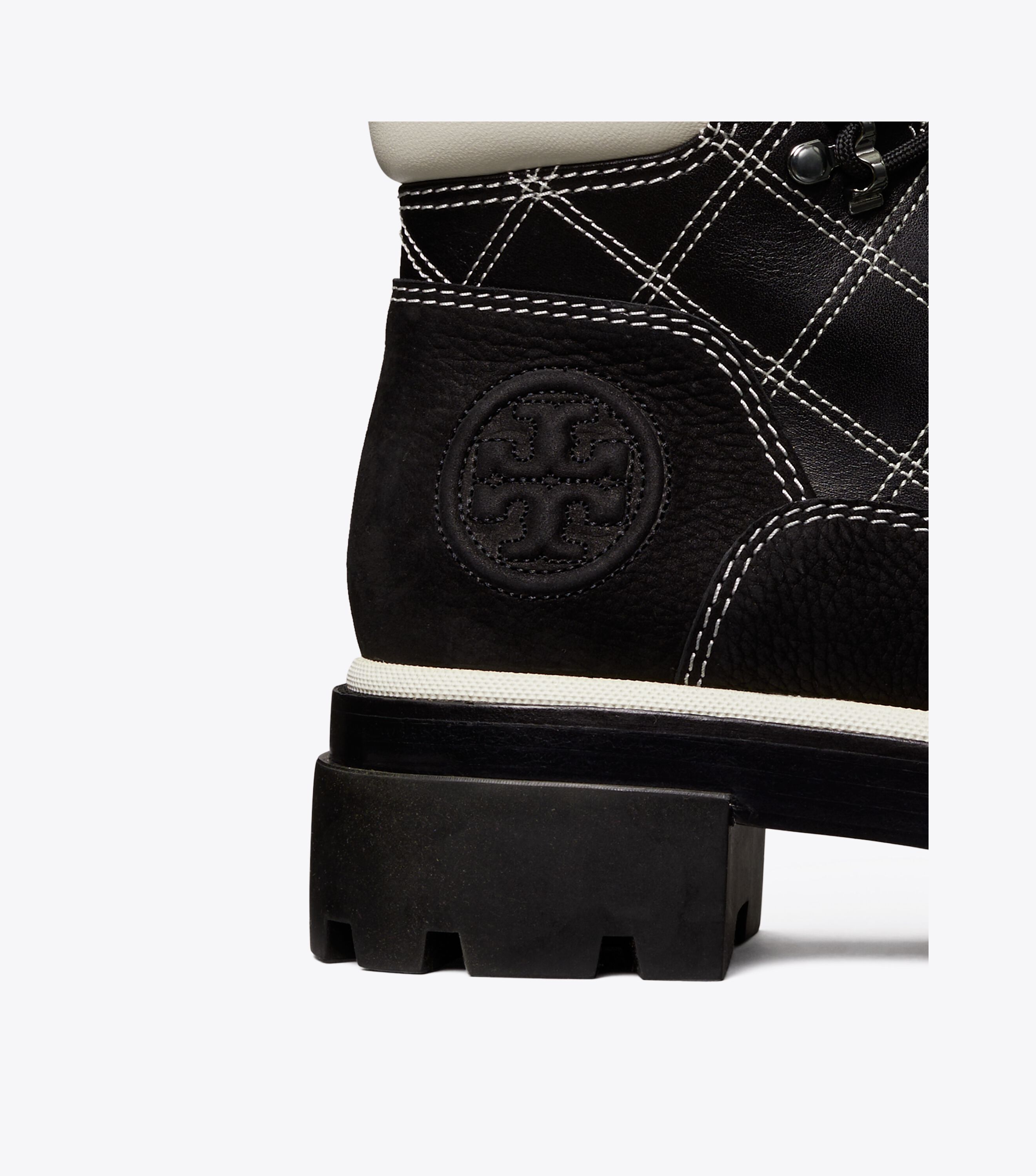Tory burch women's miller store block heel hiker boots
