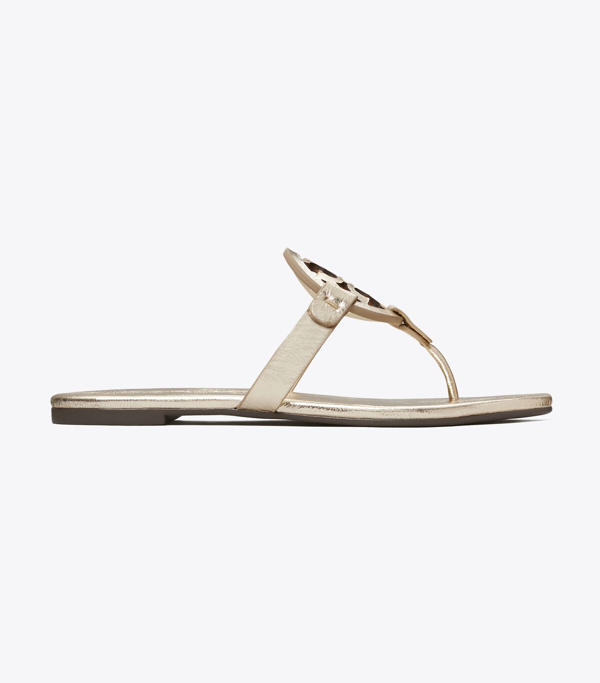 tory burch miller soft metallic sandal