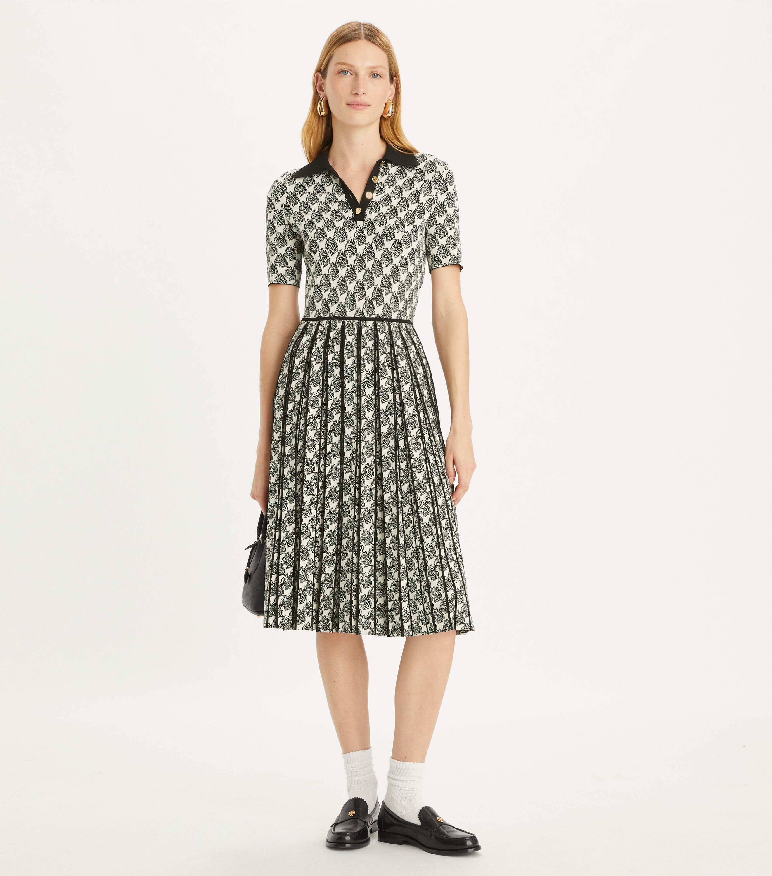 カタログギフトも！ JACQUARD POLO KSA Burch Tory | Zebra Small Ivory New DRESS, 財布