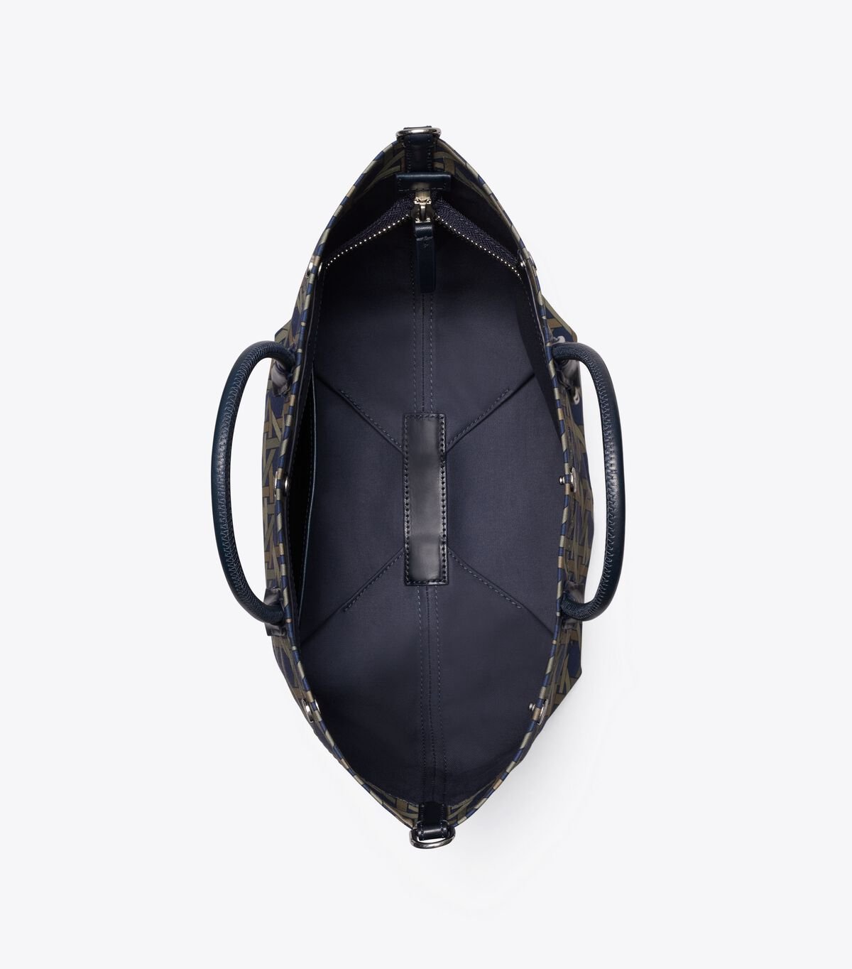 tory burch حقيبة يد صغيرة من قماش الكانفاس