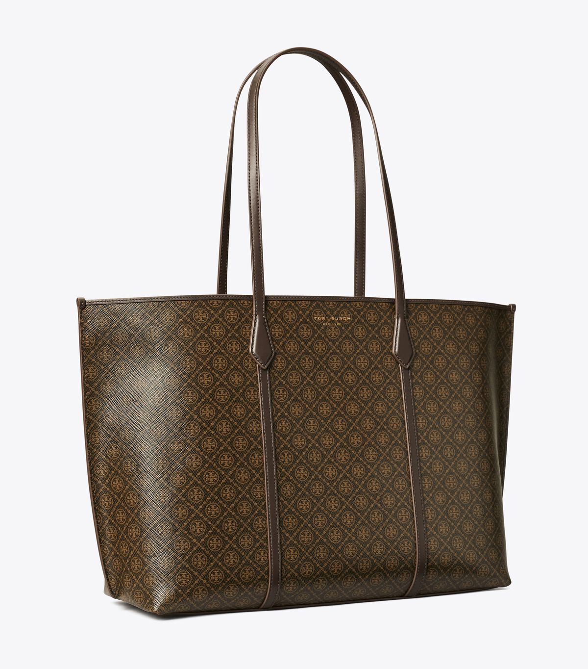 tory burch perry coated canvas tote