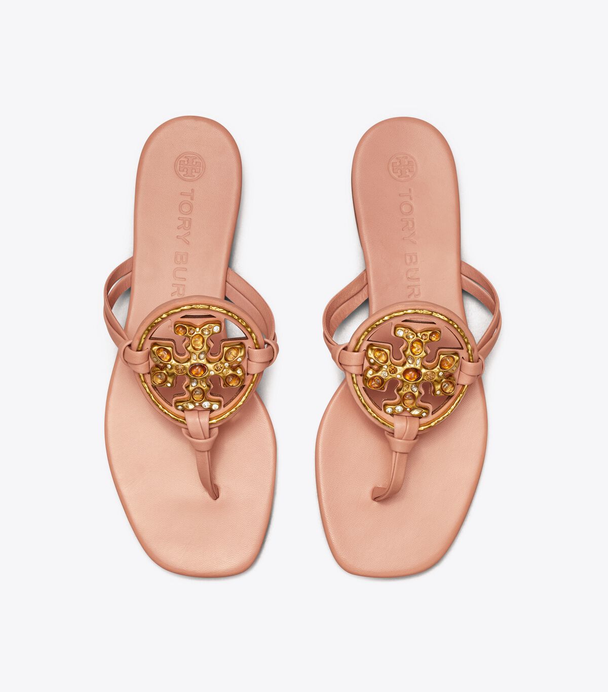 Jeweled Miller Sandal