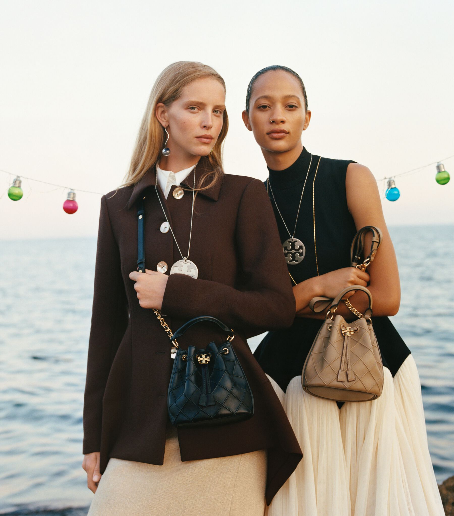 Small Fleming Soft Bucket Bag, Pebblestone Tory Burch KSA