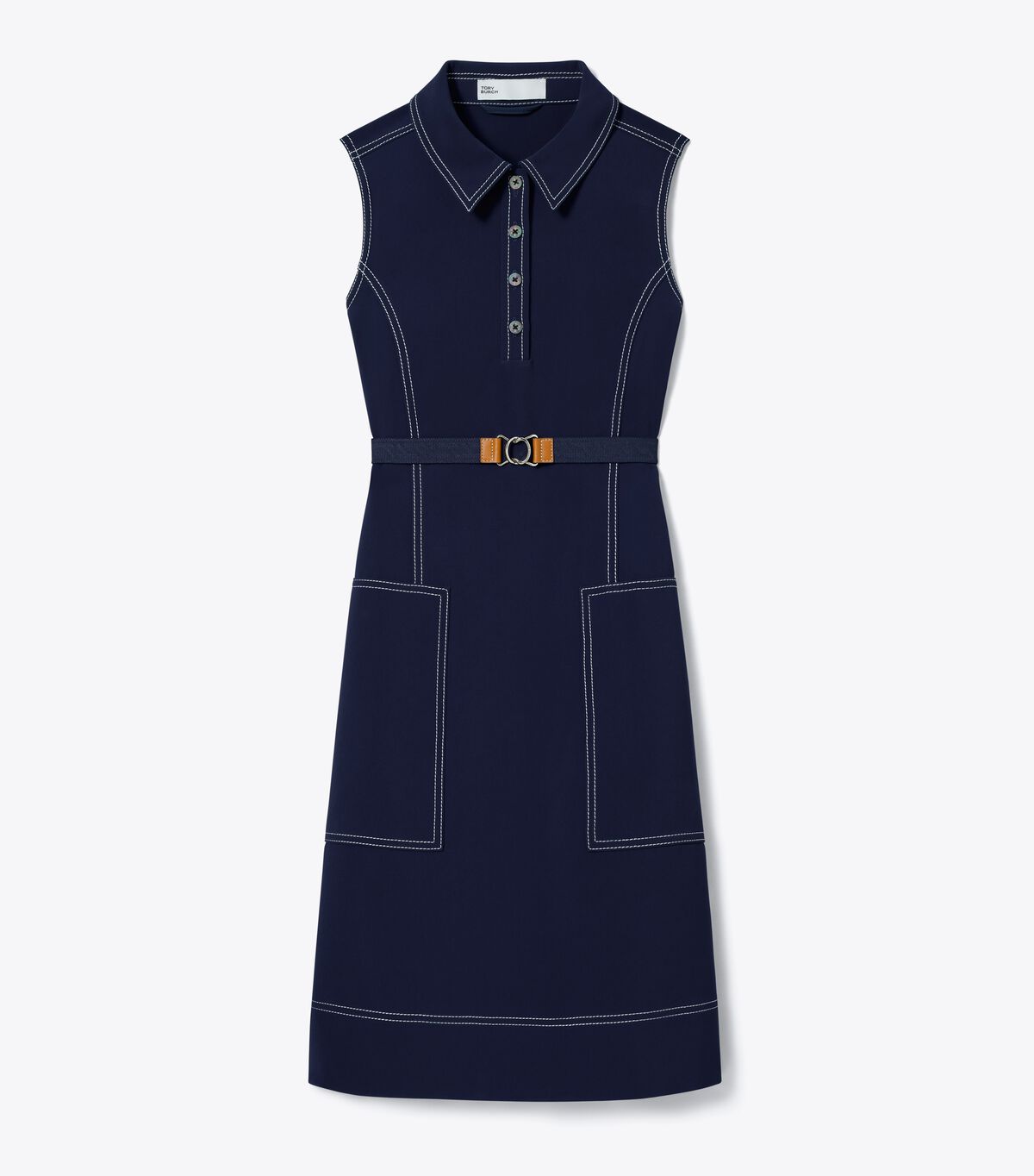 Pick Stitch Stretch Golf Dress