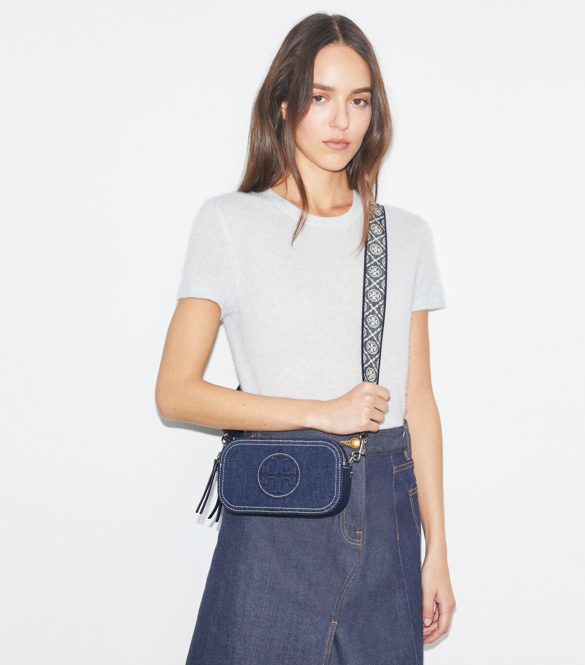 tory burch mini miller denim crossbody bag