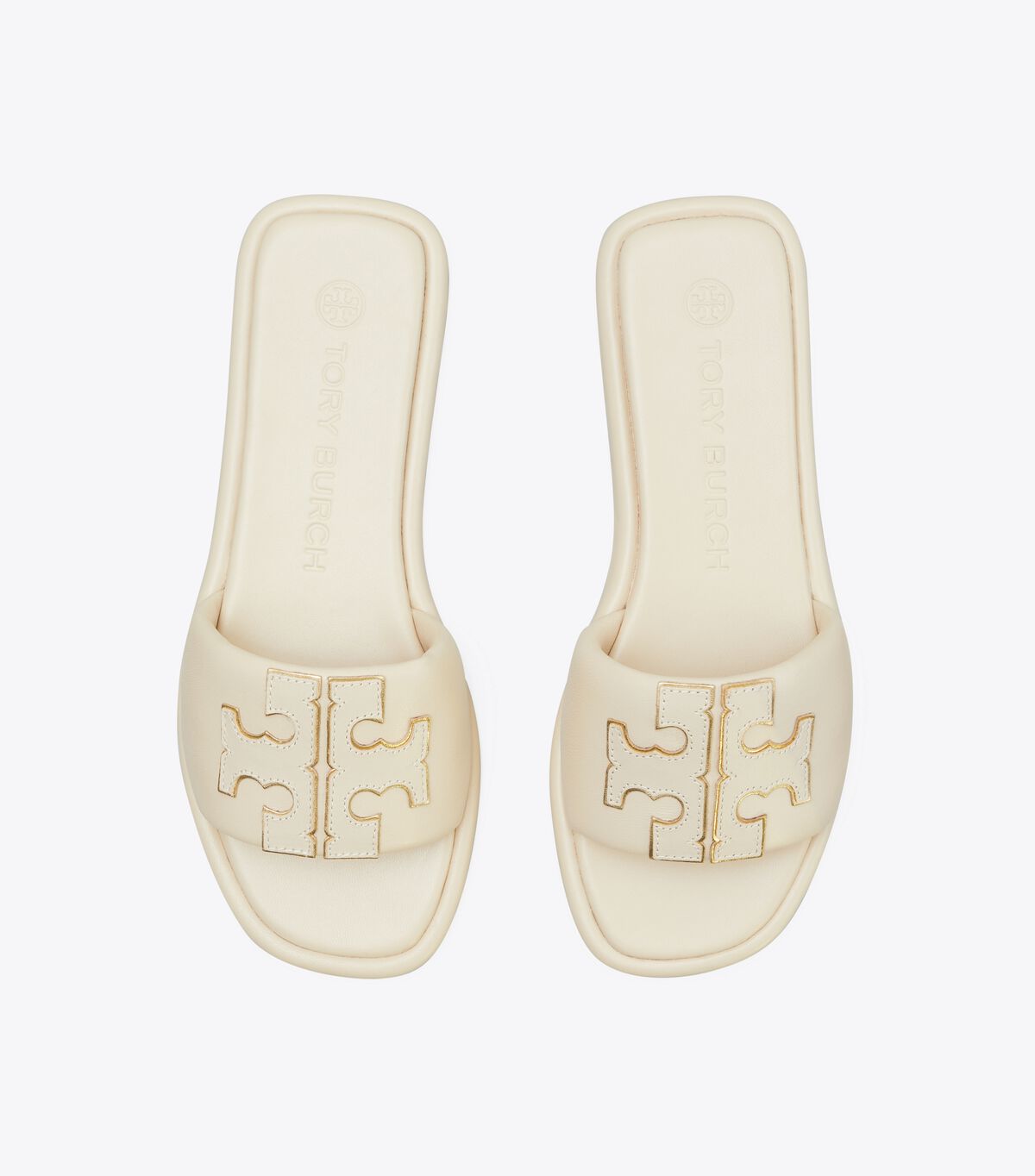 tory burch double t sport slide