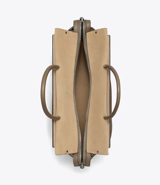 tory burch large mercer pebbled satchel