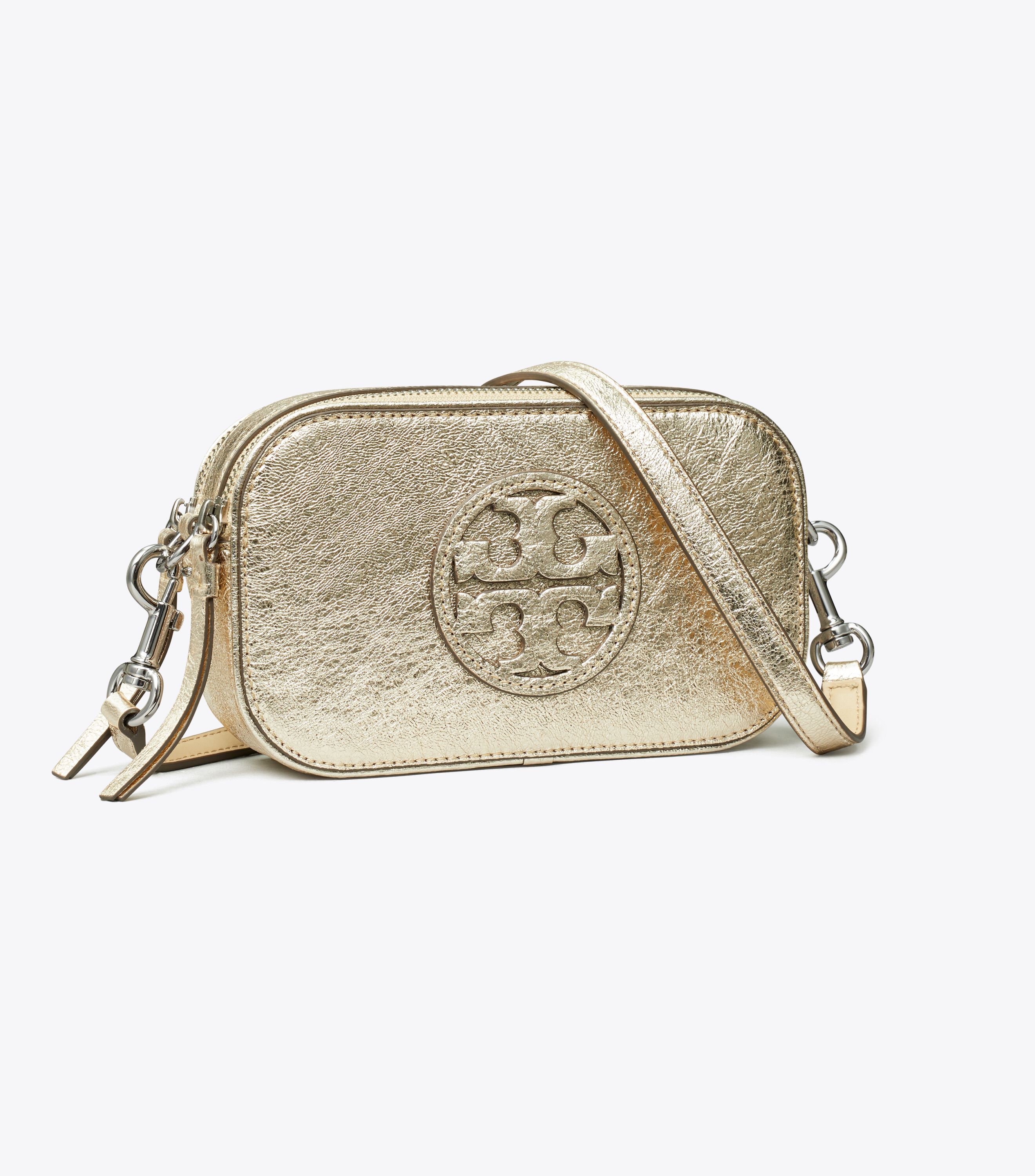 Tory burch gold outlet crossbody purse