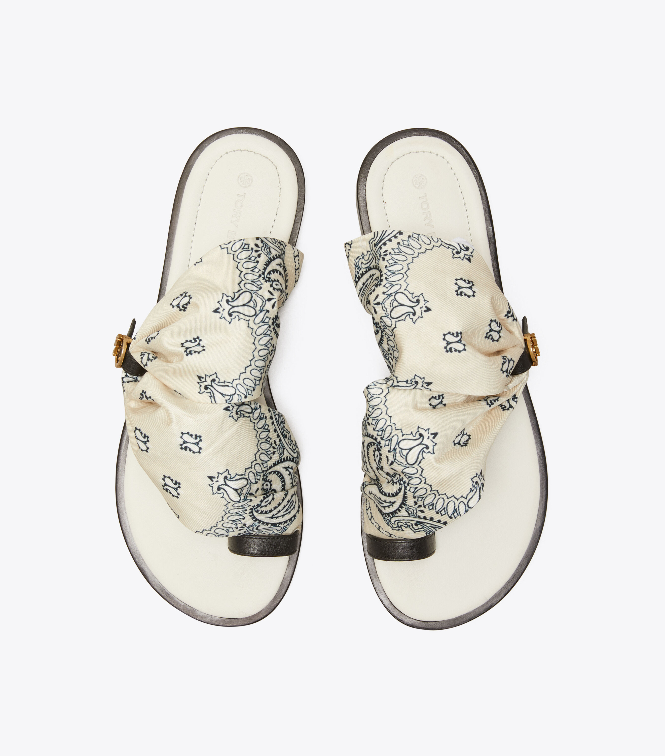 Tory burch scarf discount sandal