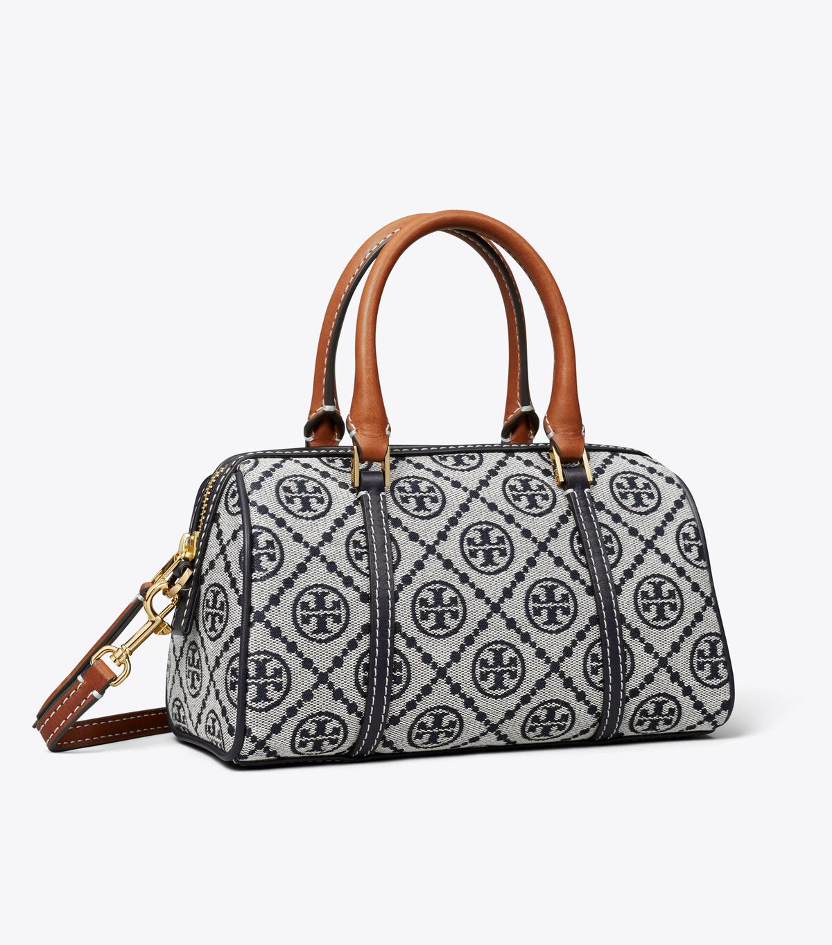 tory burch t monogram petite barrel bag