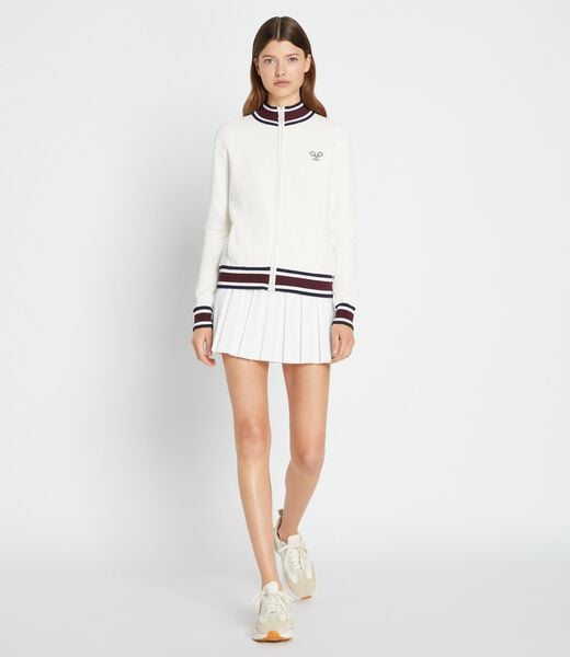 tory burch tech knit tennis jacket