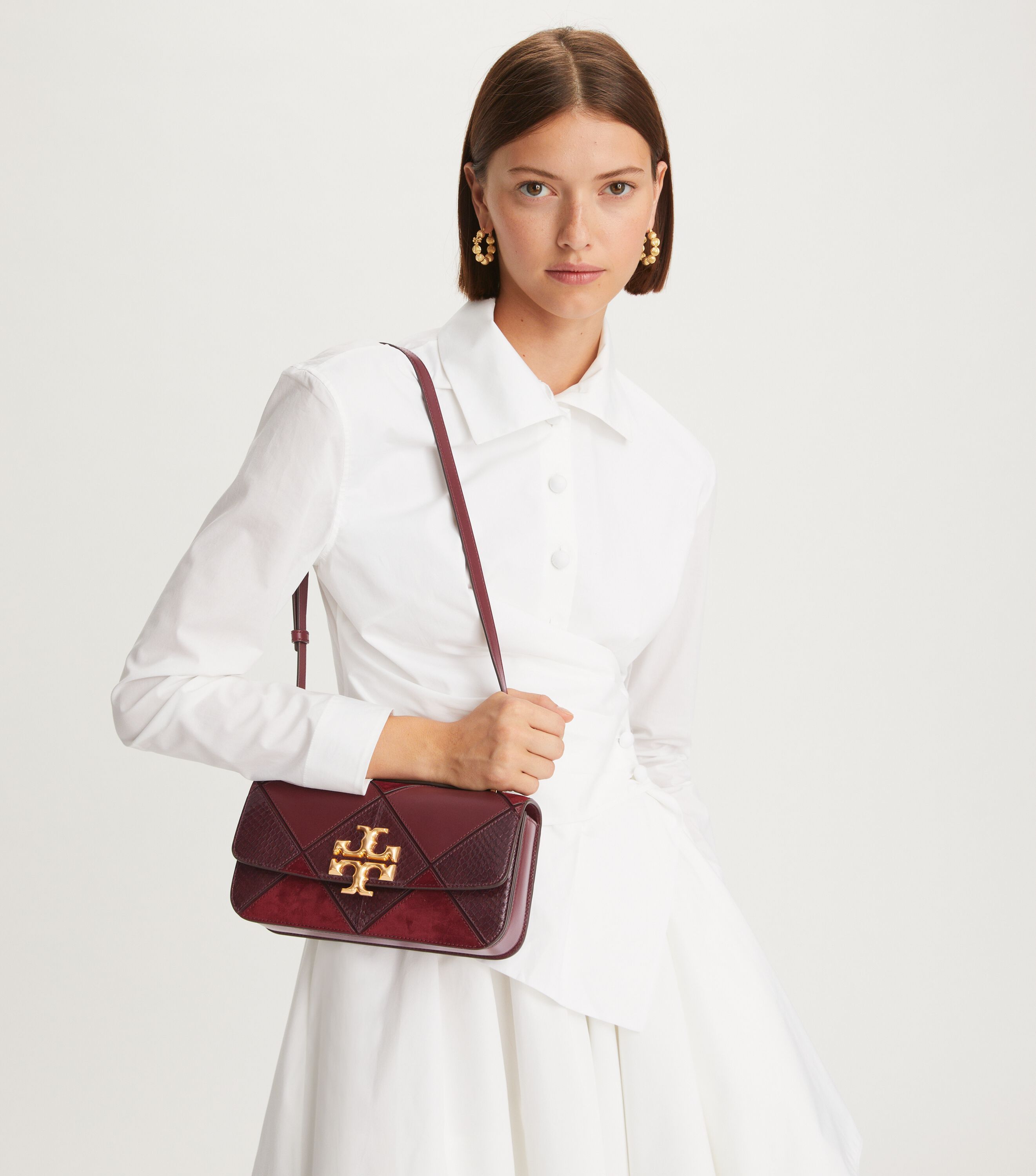 Tory burch patchwork best sale bag