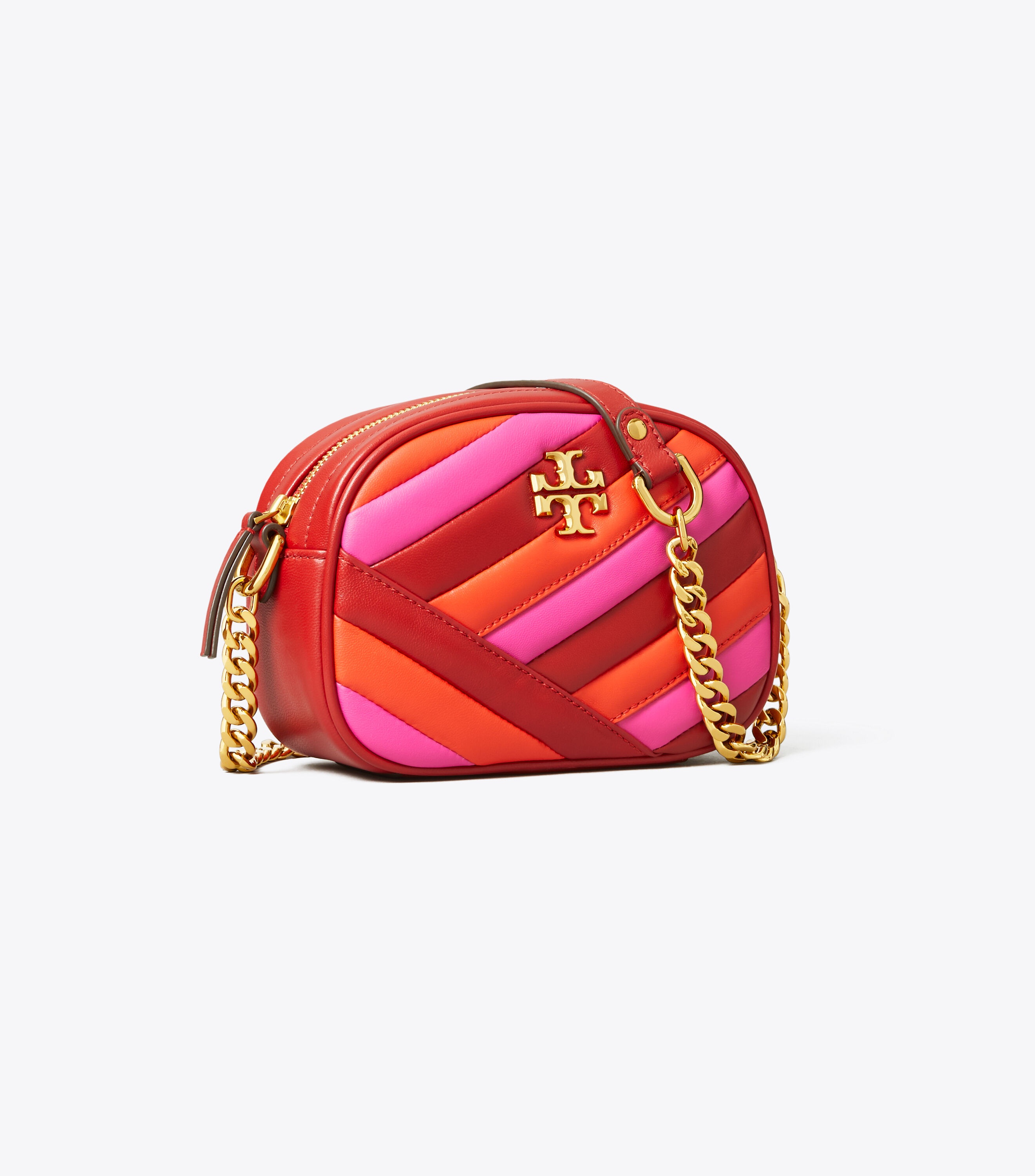 Kira Chevron Color block Small Camera Bag