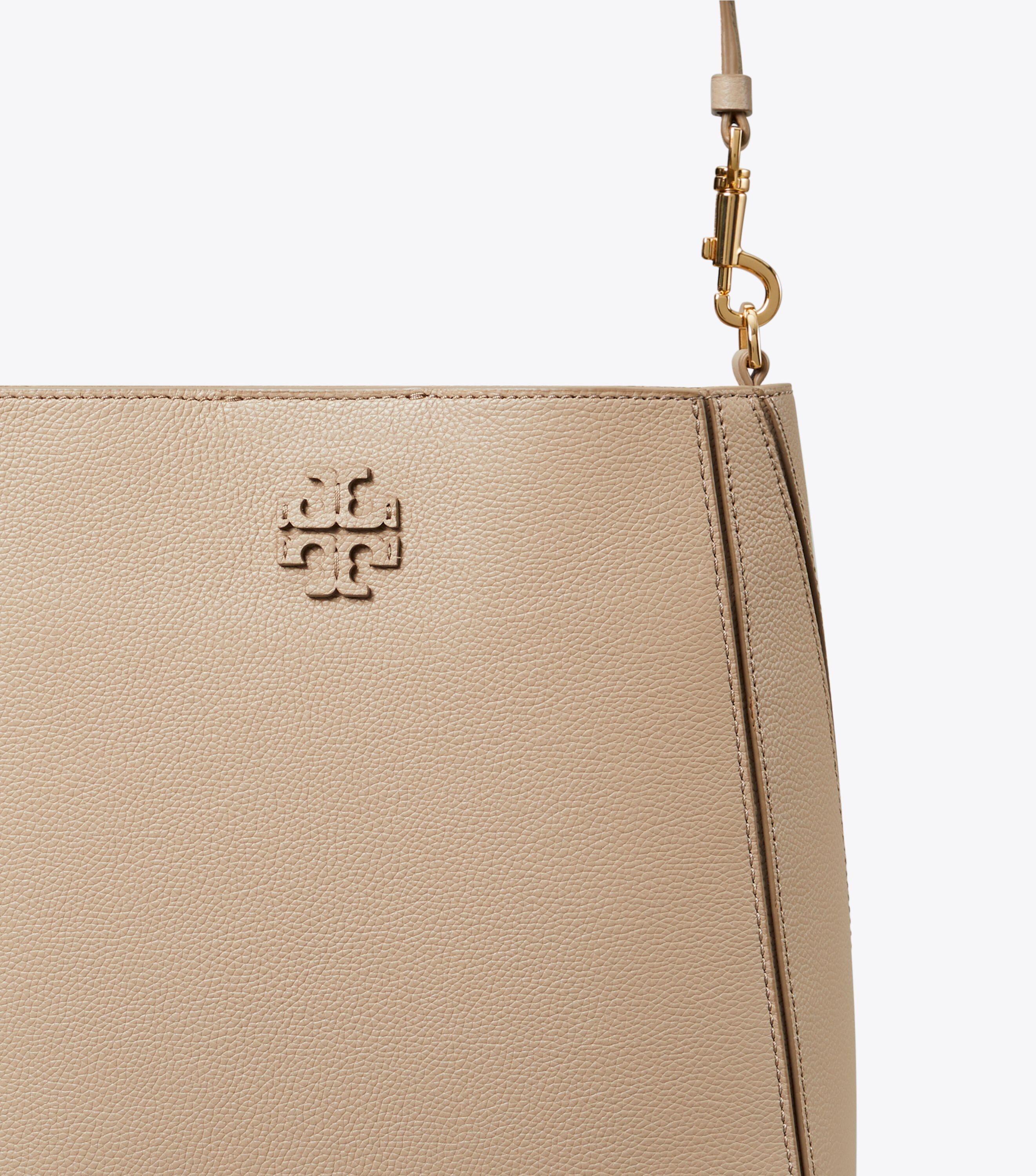 Tory burch mcgraw hobo devon sand online