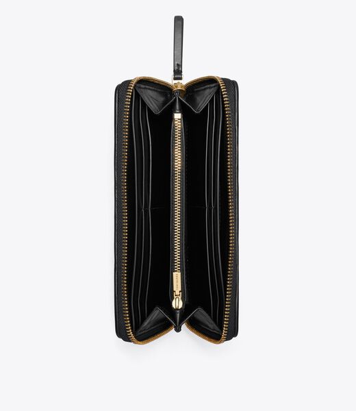 tory burch kira diamond quilt zip continental wallet