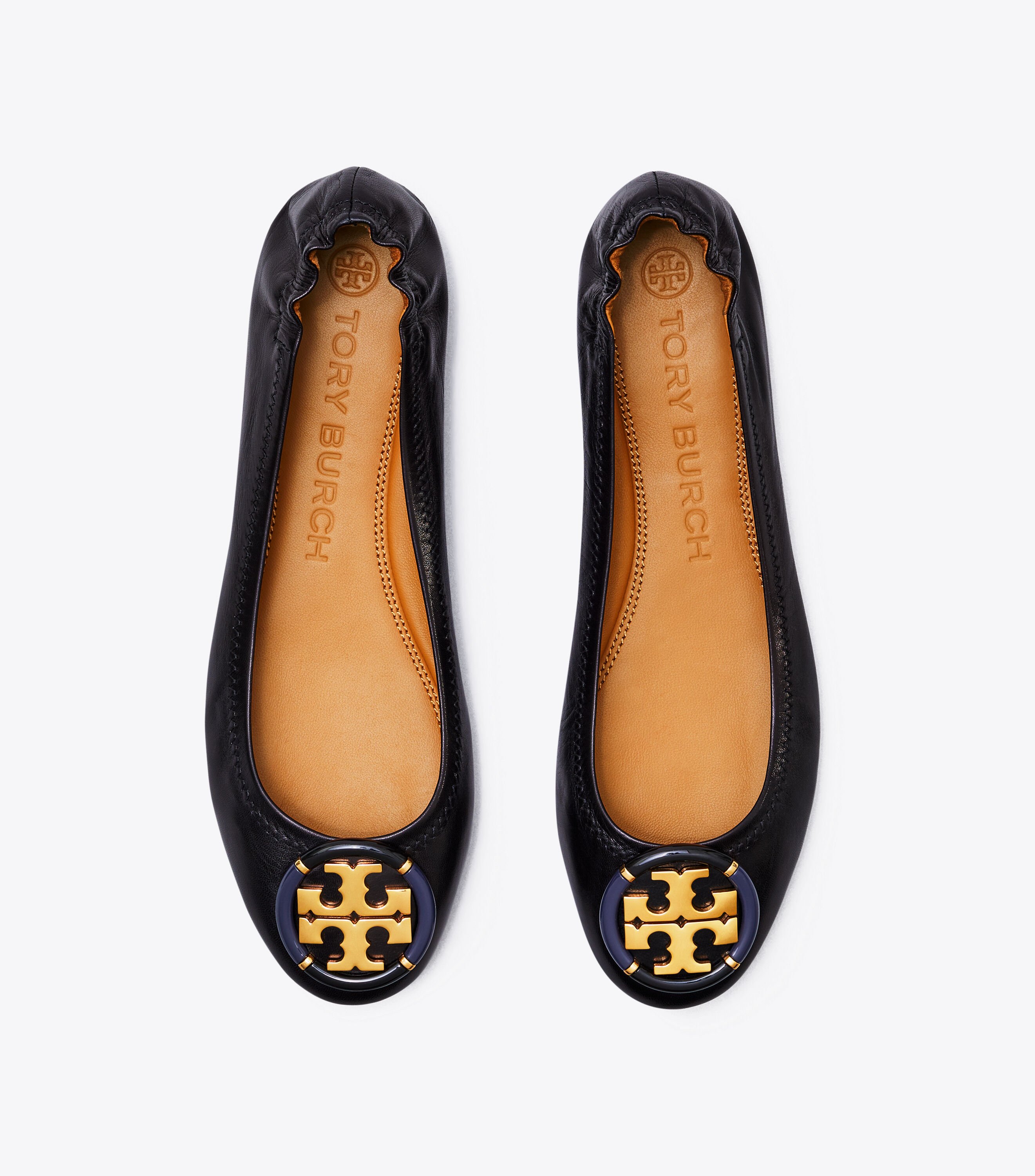 Tory Burch Multi Logo Ballet 6.5 クリーム Tory Burch Multi Logo Ballet 6.5 クリーム