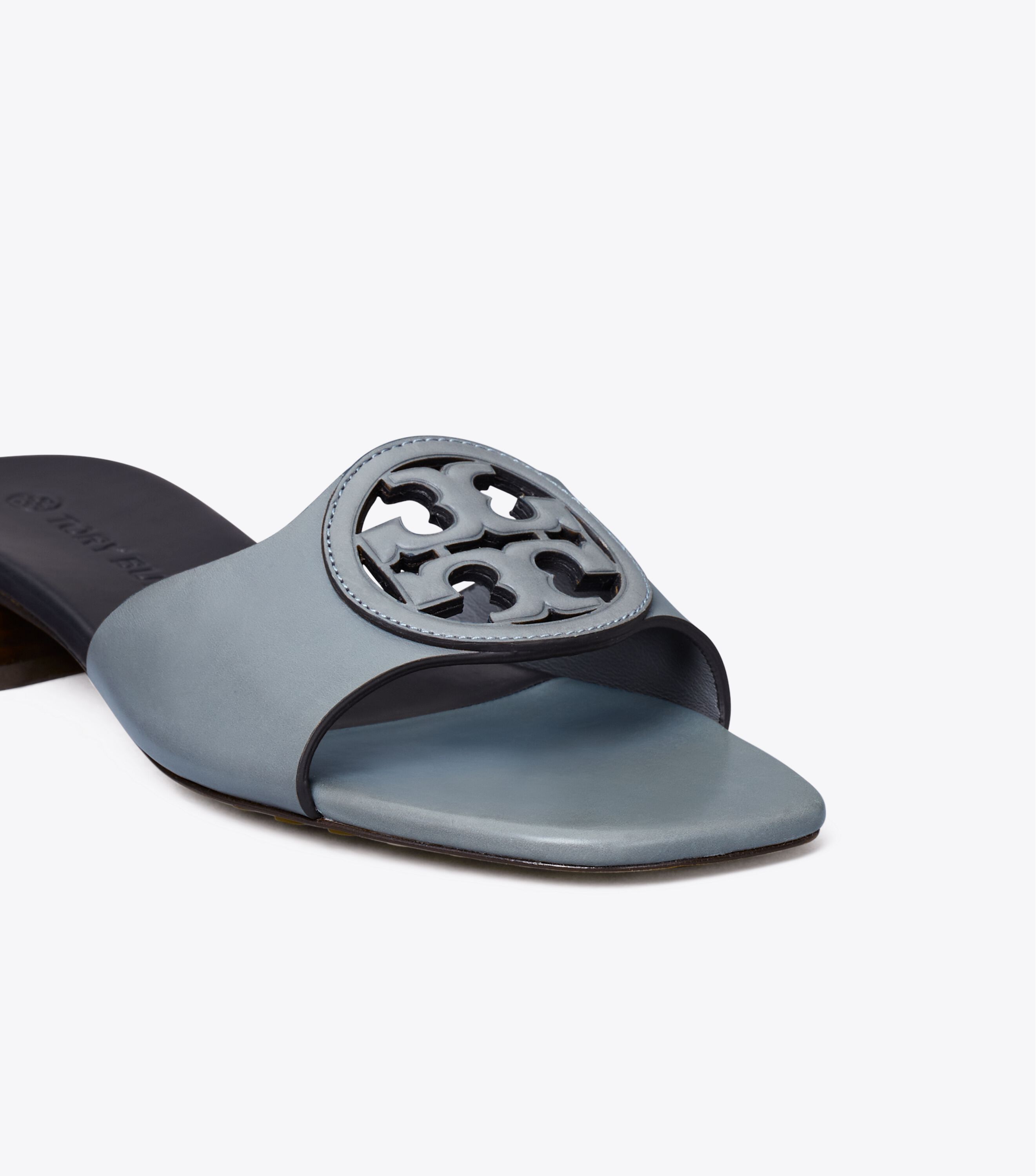 Tory burch lina slide navy 2025