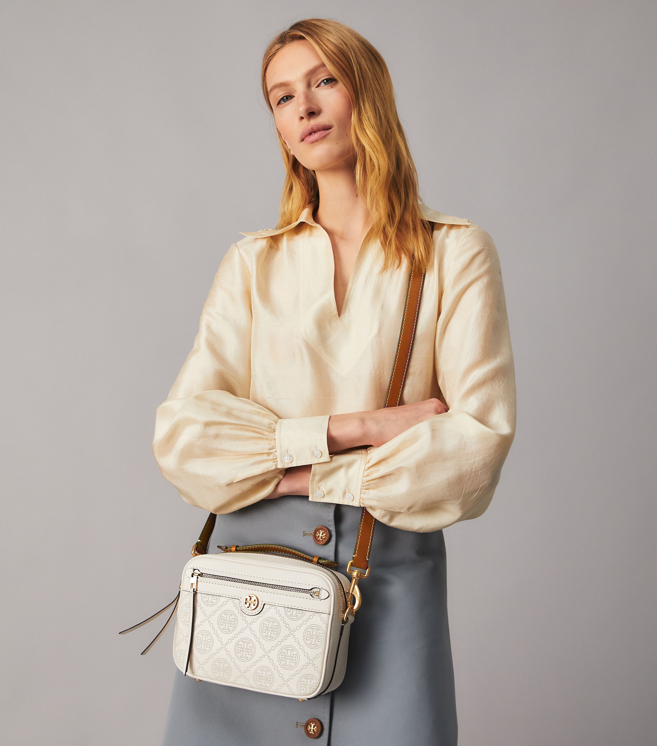 Tory burch hotsell serif t satchel