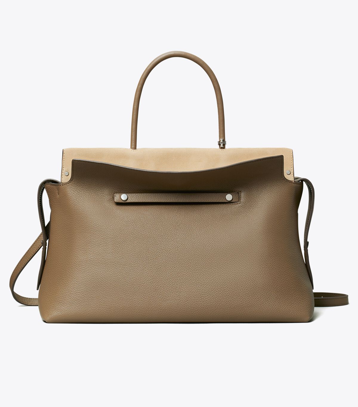 tory burch large mercer pebbled satchel