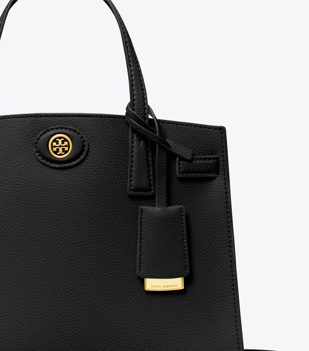 Small Robinson Satchel, Black Tory Burch KSA