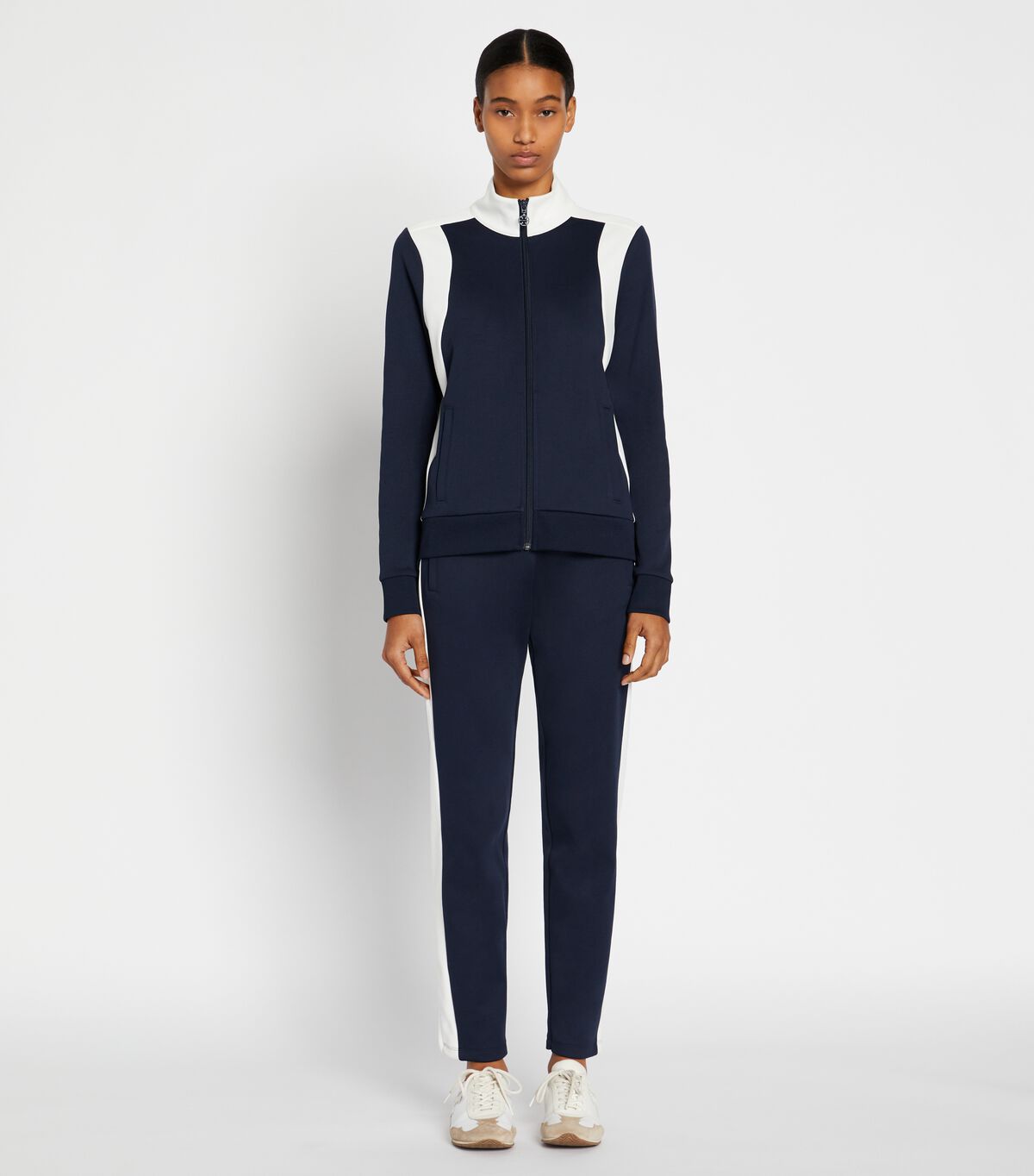 tory burch colorblock track pant