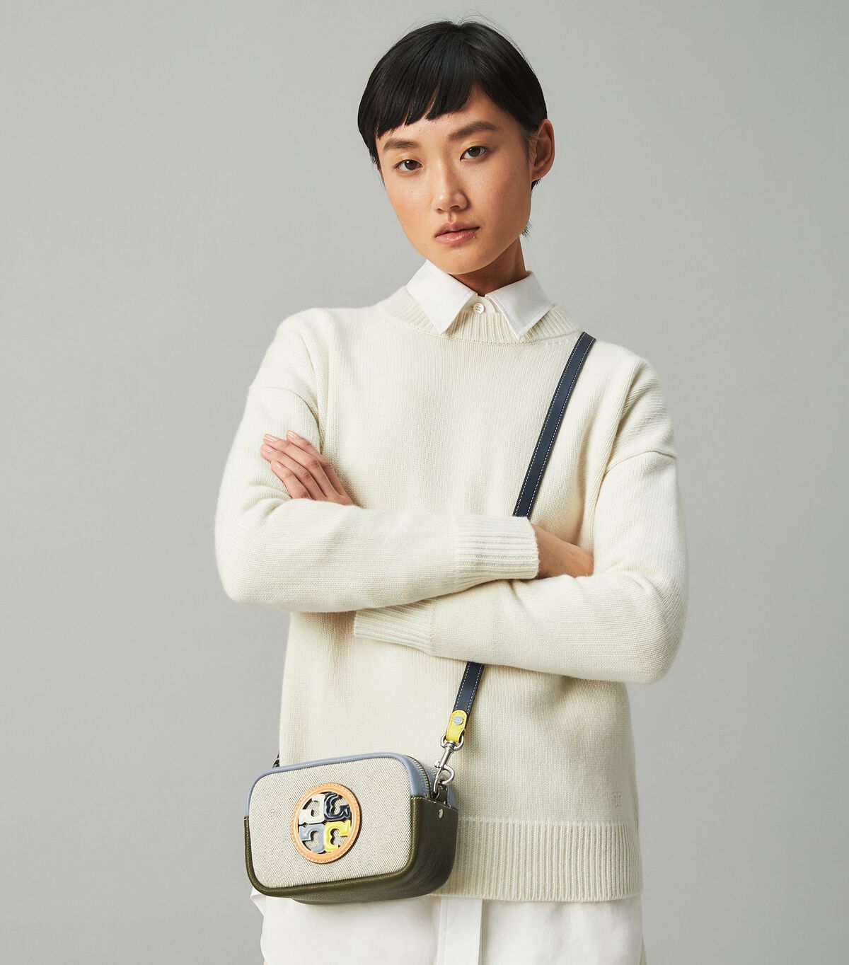 tory burch perry bombe canvas mini bag
