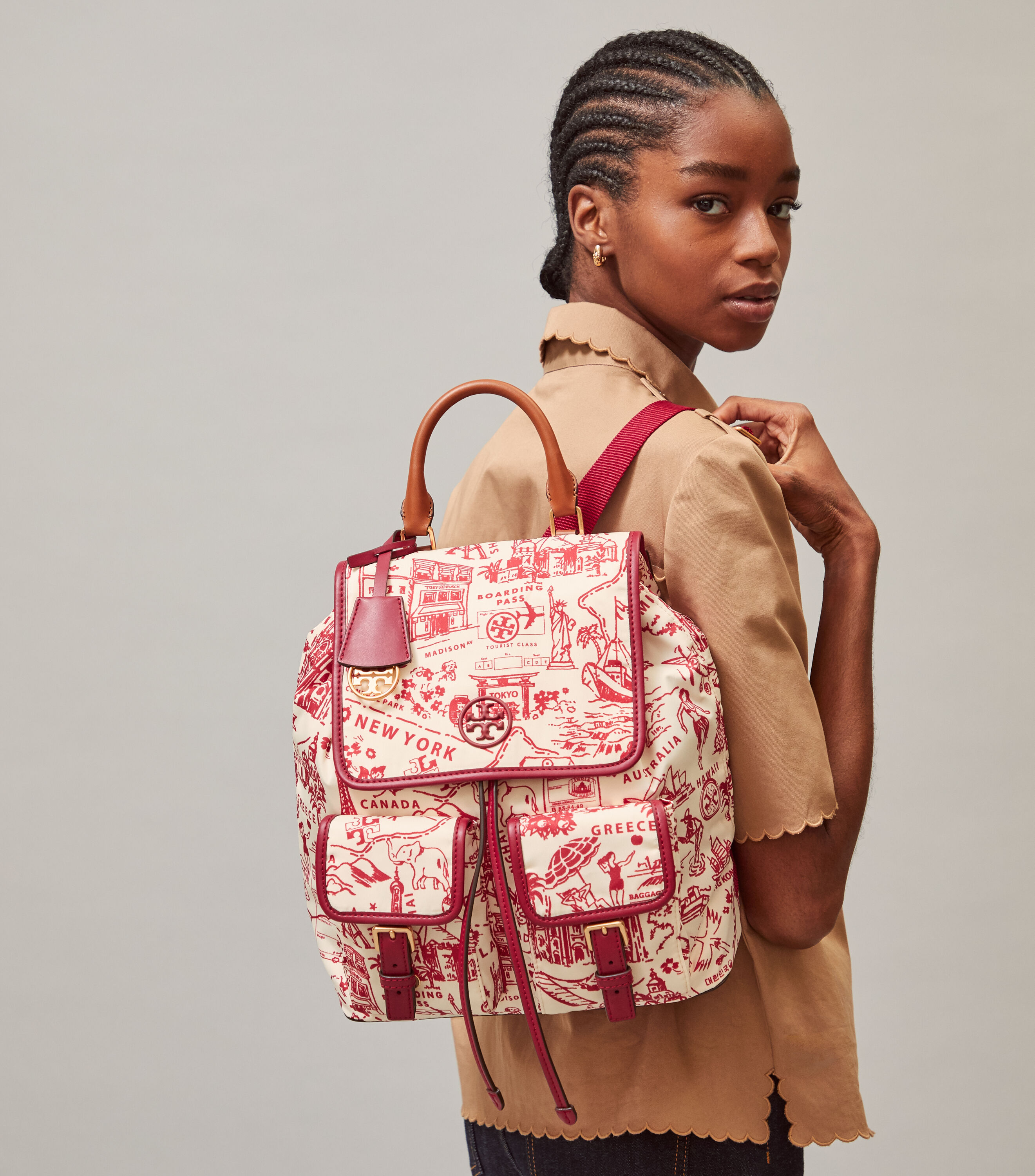 Tory burch perry backpack hot sale