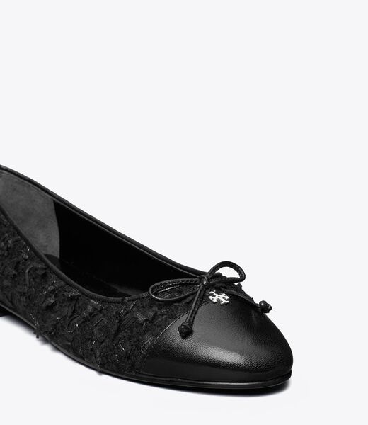 tory burch cap toe ballet