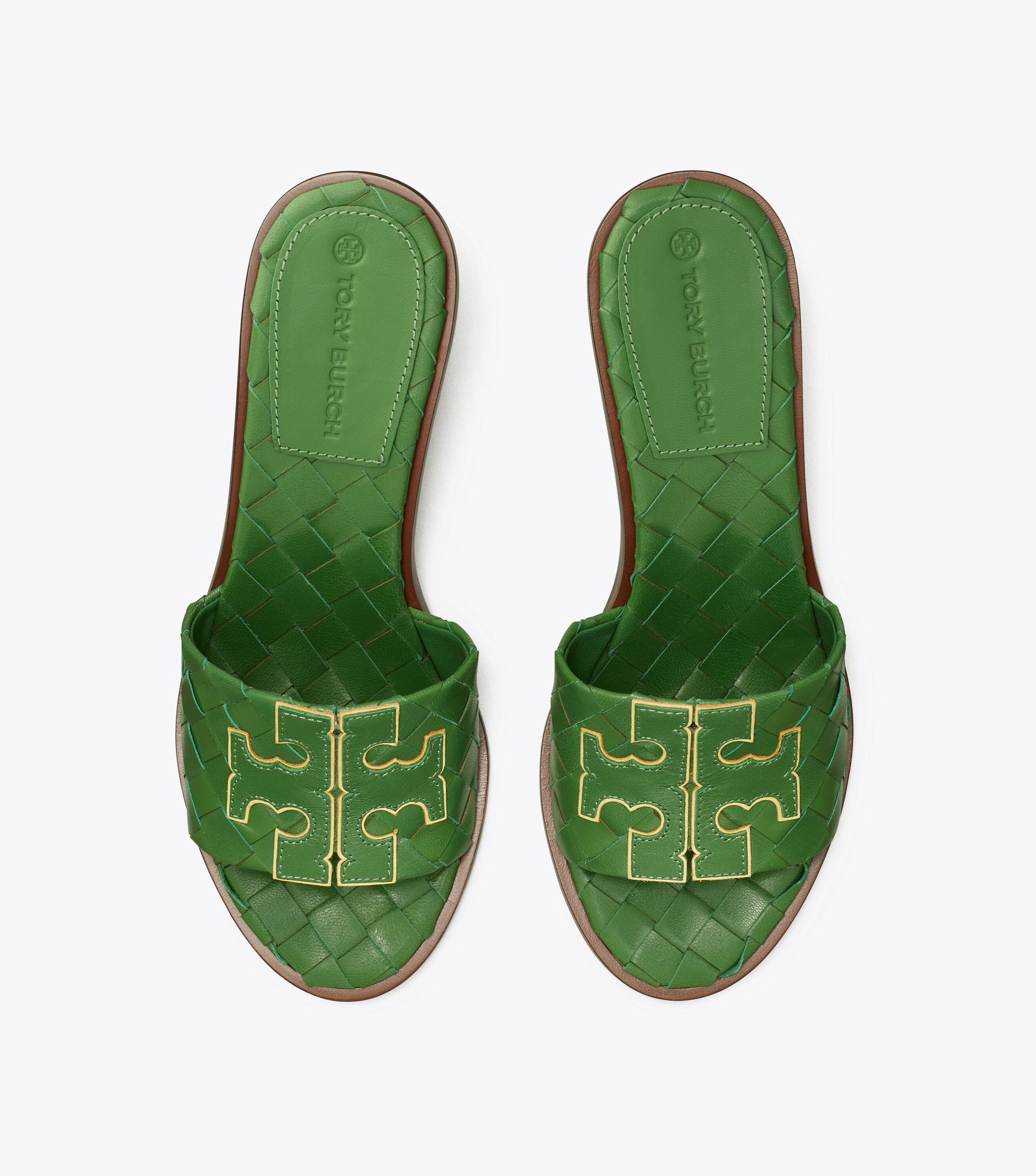 Tory burch ines mid heel slide store