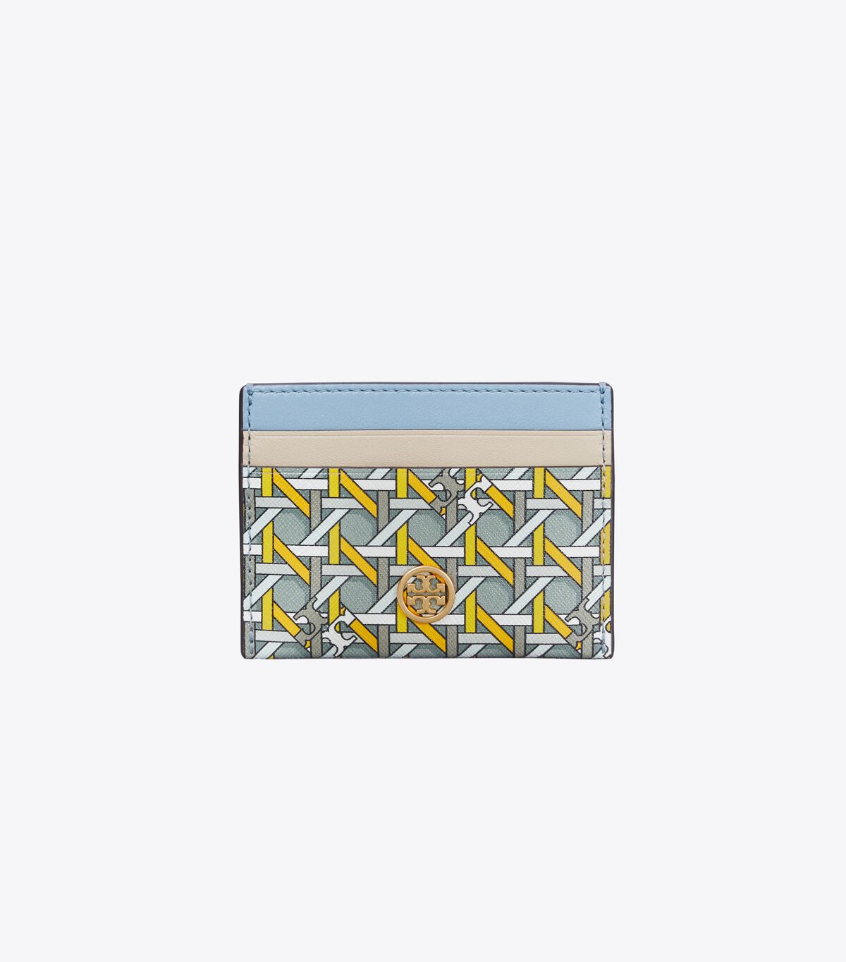 tory burch robinson printed card case