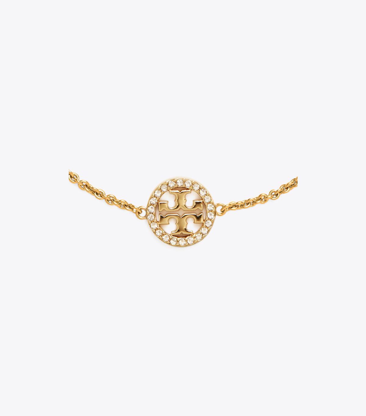 tory burch miller pave chain bracelet
