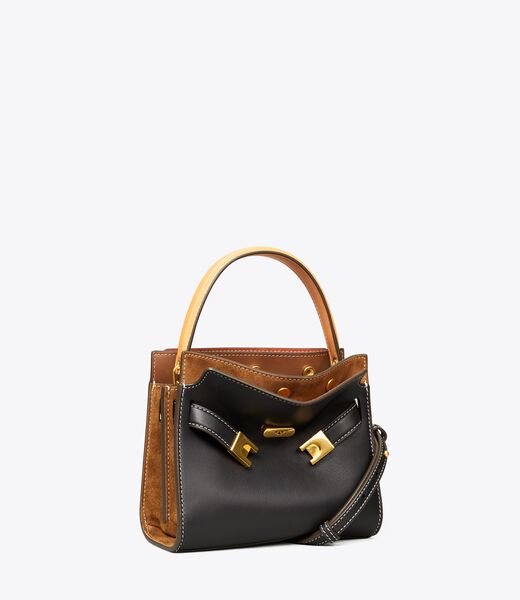 tory burch petite lee radziwill double bag