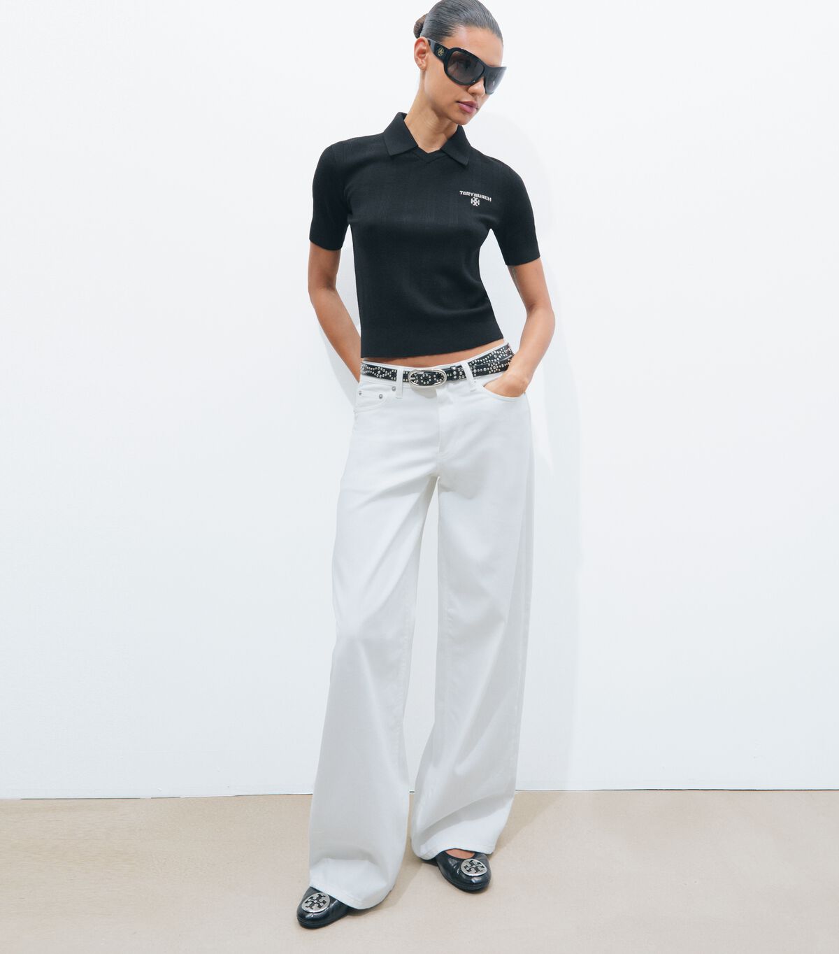 Simone Wool Polo tory burch simone wool polo