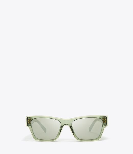 Outlined Rectangle Sunglasses