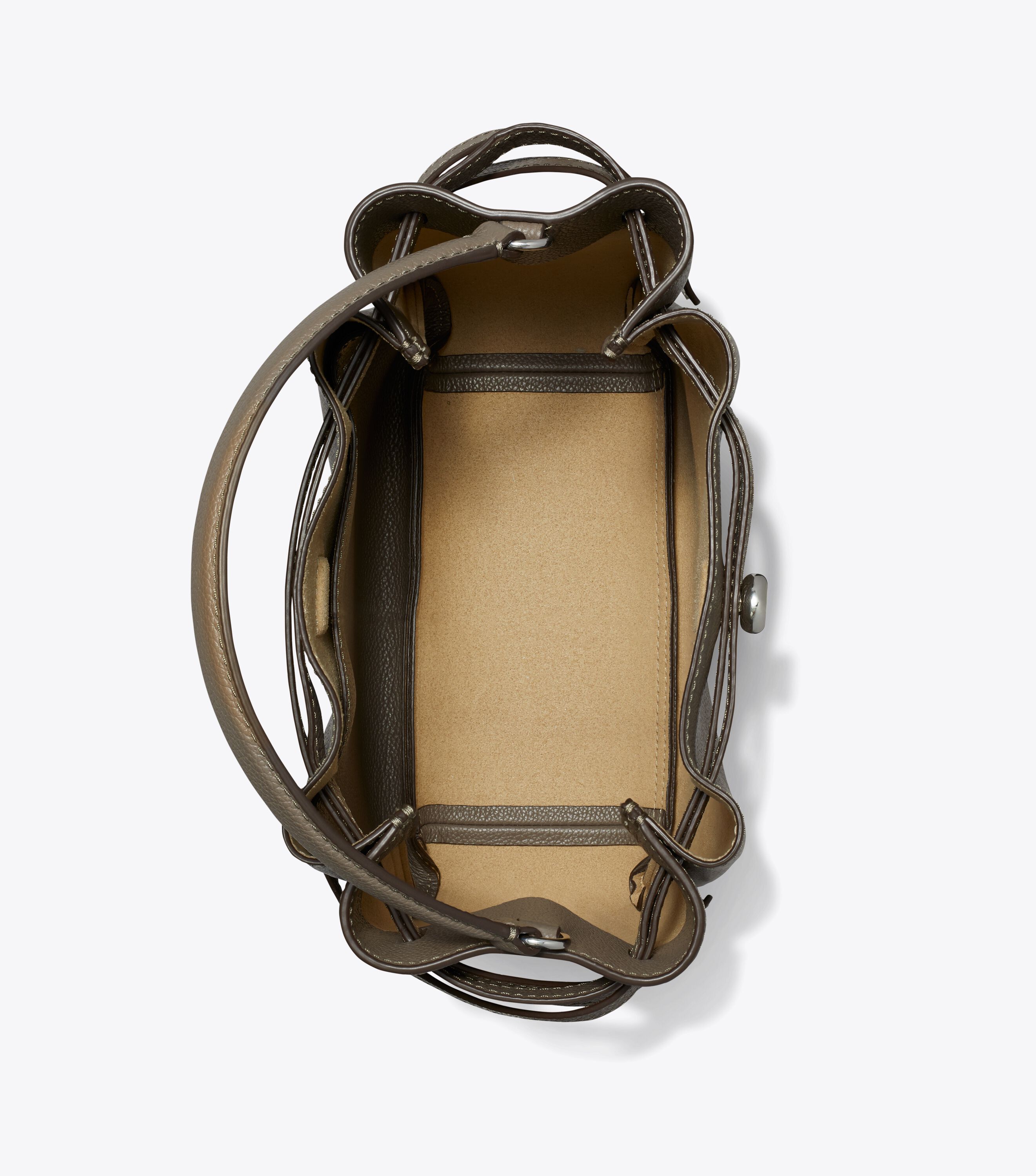 おもち　新品　TORY BURCH Romy Bucket Bag, Wild Mushroom | Tory Burch KSA