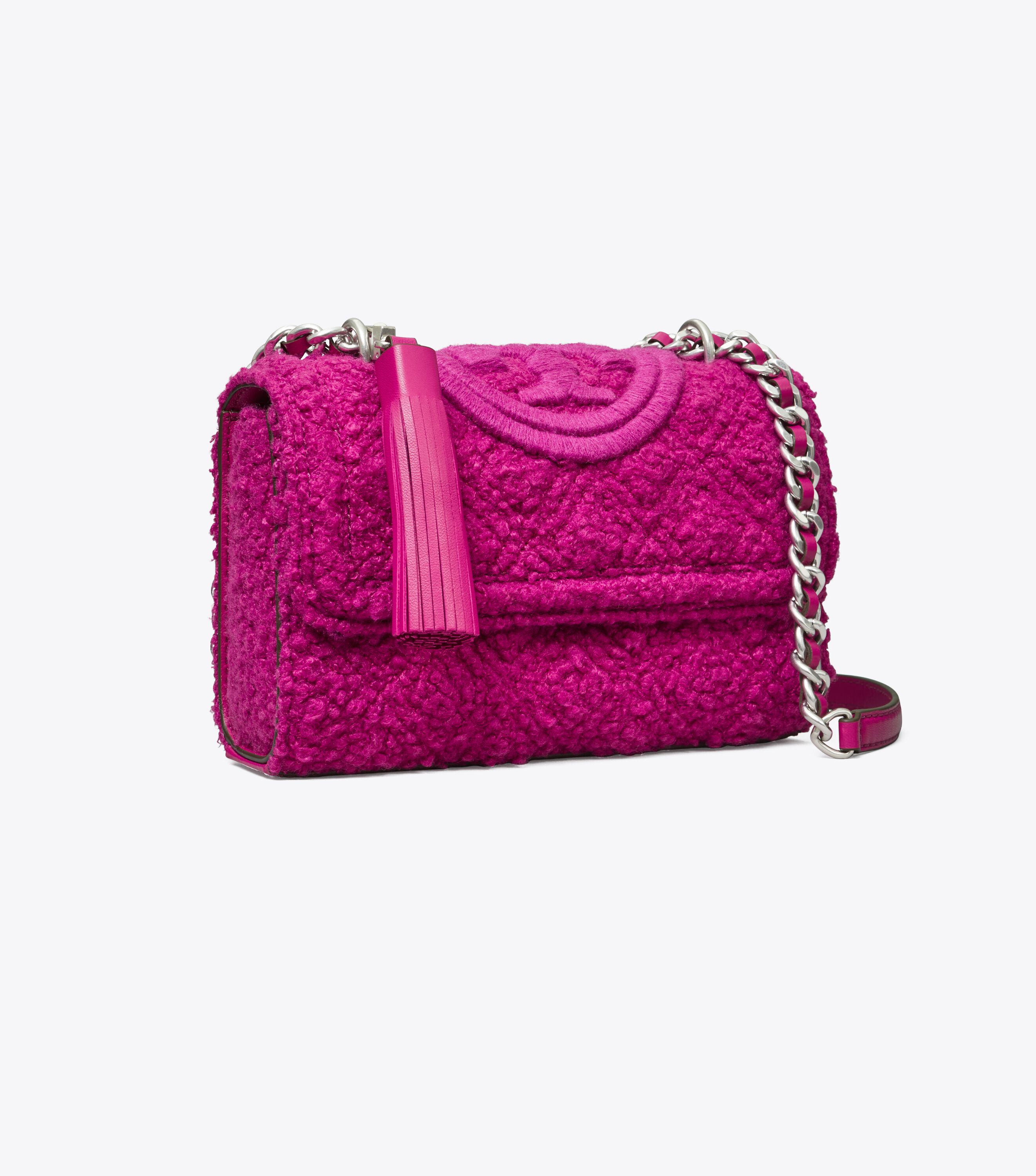 Small Fleming Boucl Convertible Shoulder Bag