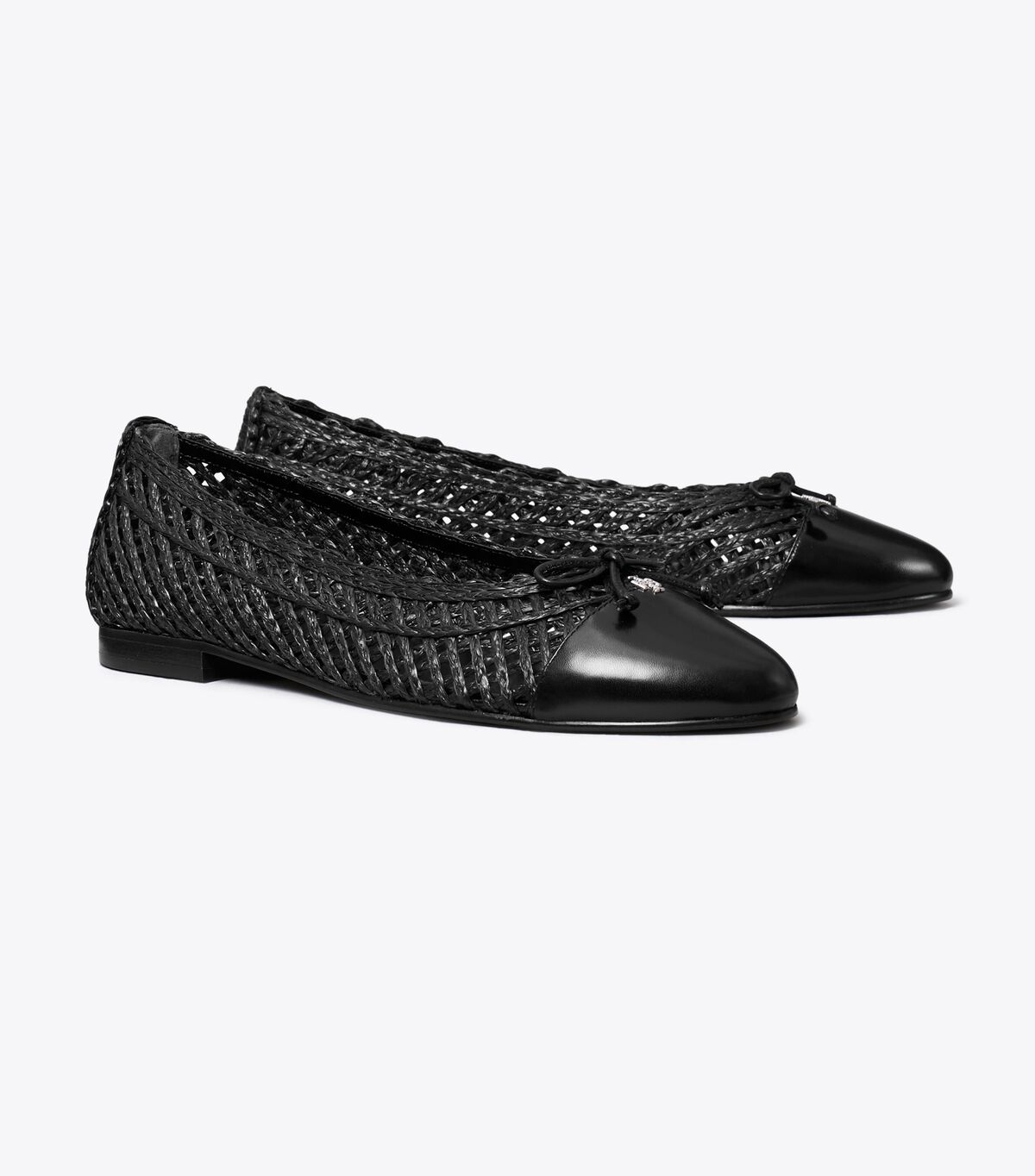 tory burch cap toe ballet
