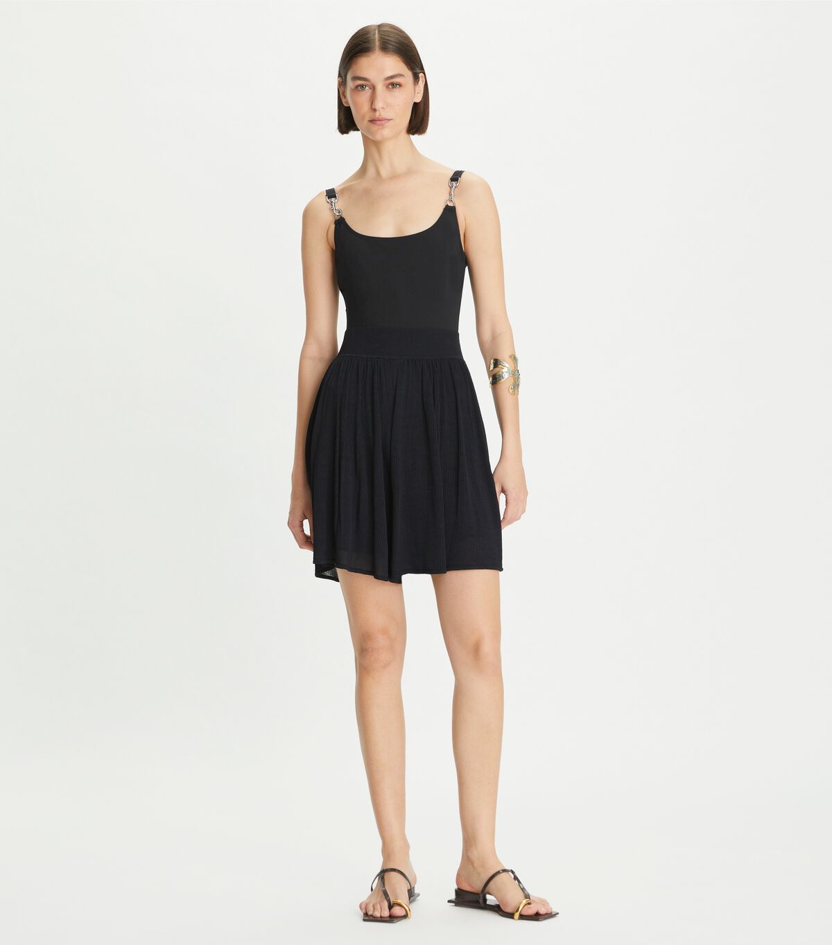 tory burch viscose knit short