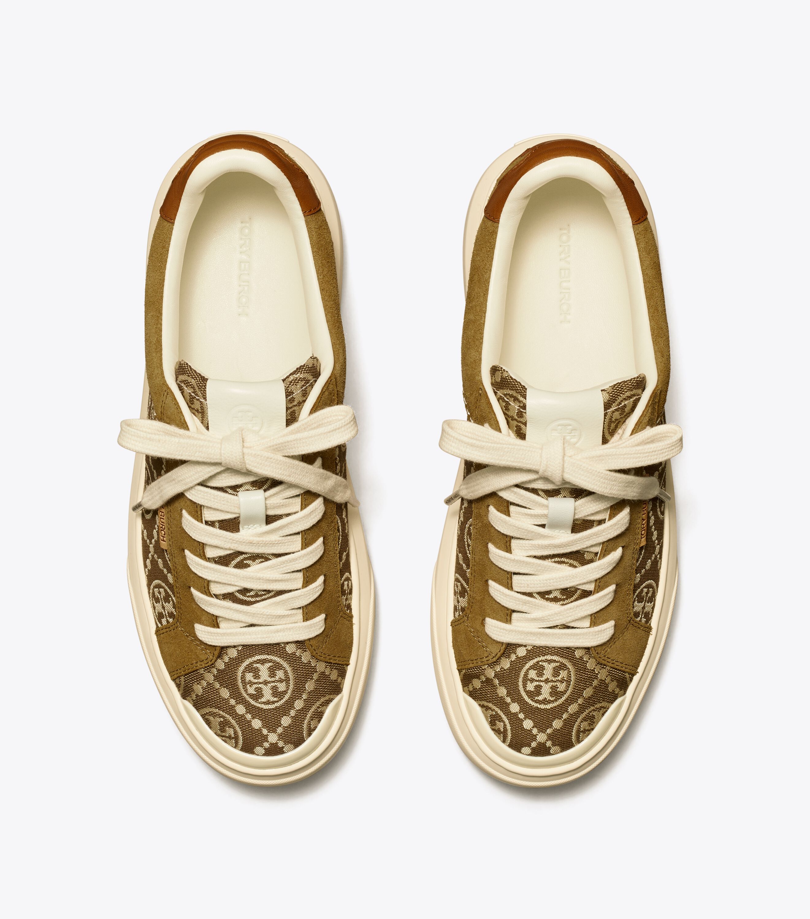 Tory burch gold discount sneakers