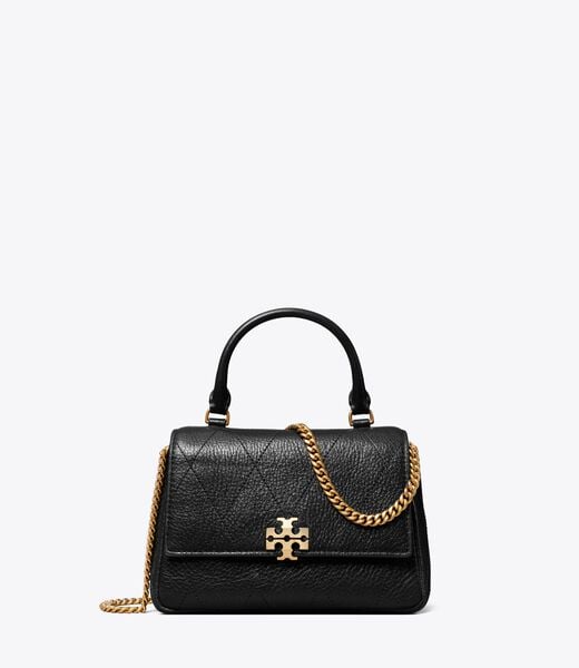 tory burch mini charlie quilted top handle crossbody
