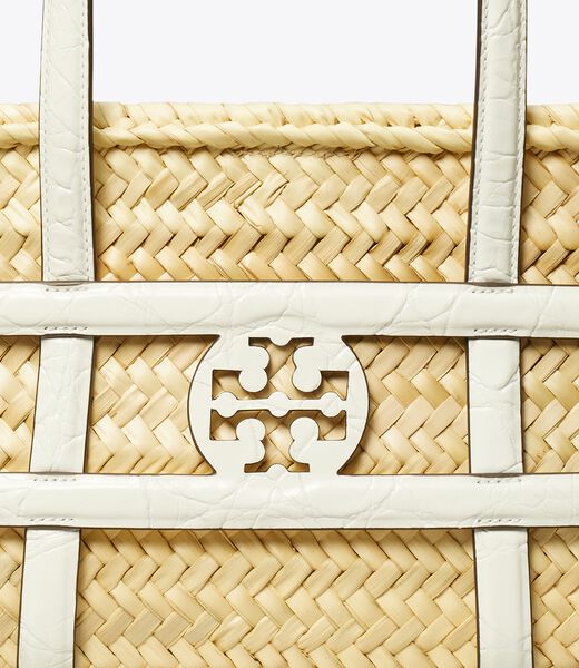 tory burch small ella straw basket