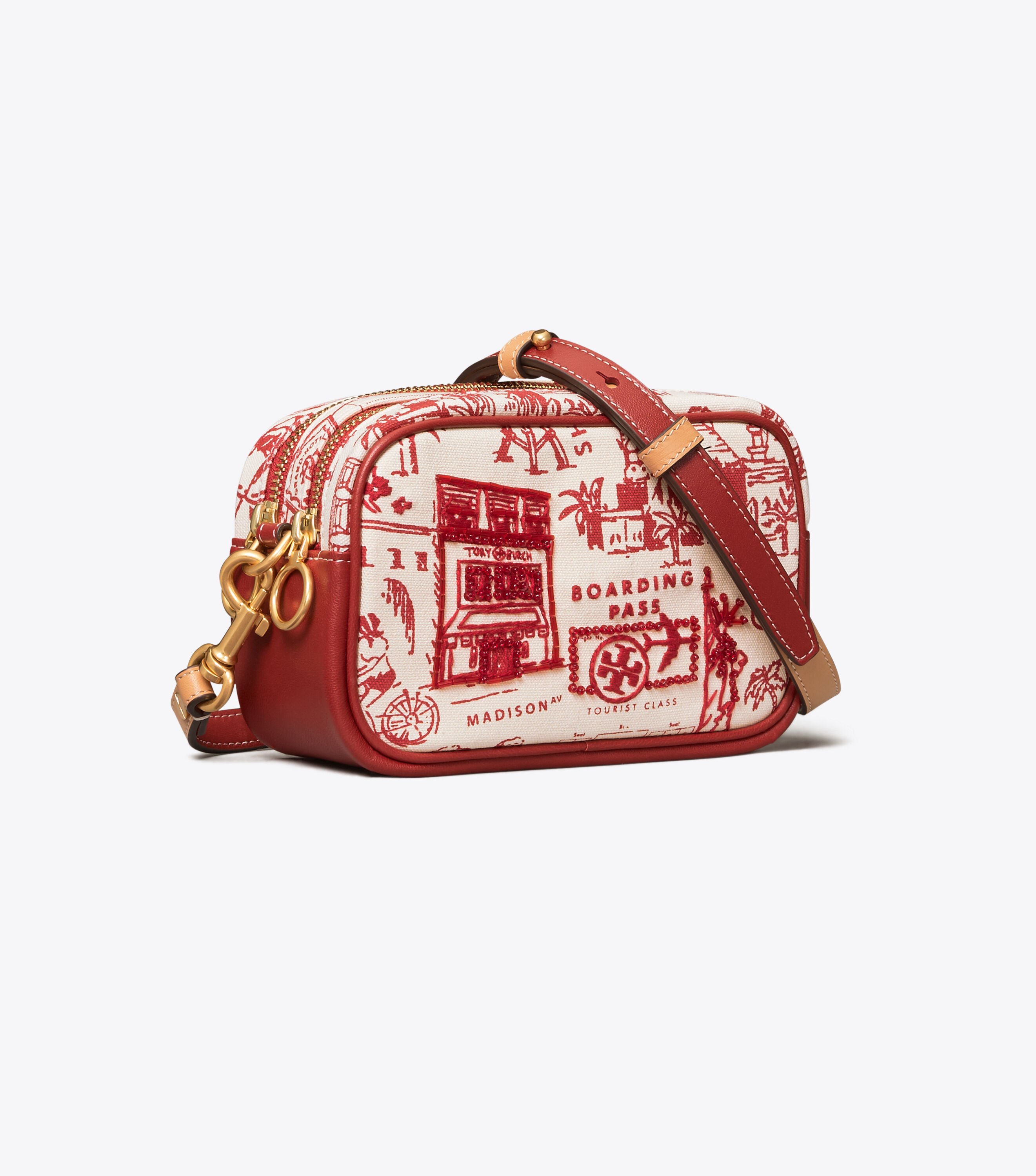 Tory burch online perry printed tote