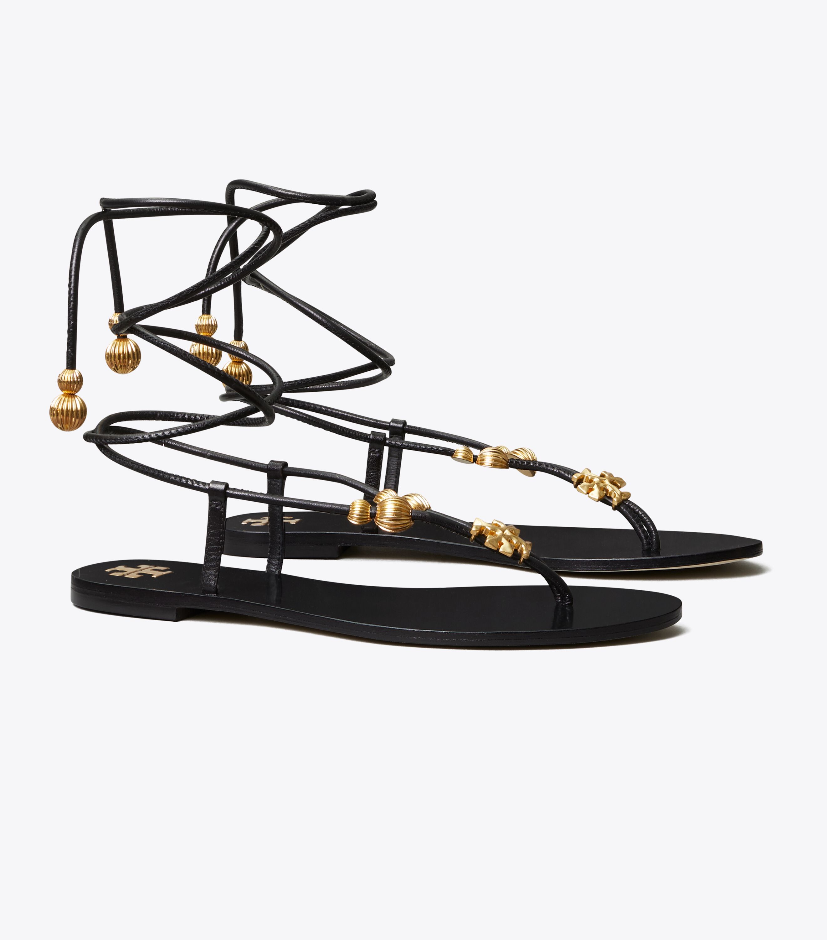 Capri Flat Lace up Sandal