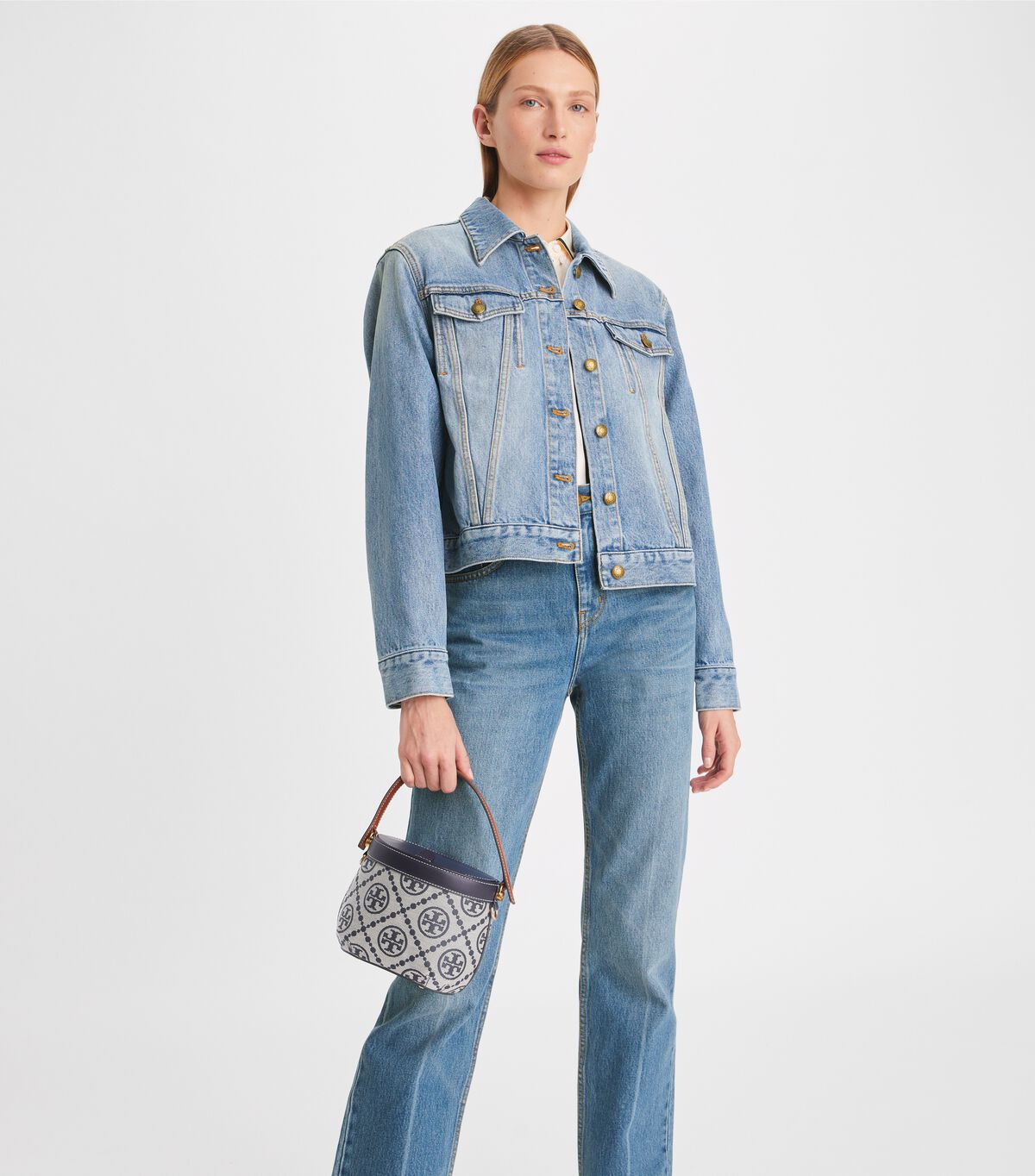 tory burch mini t monogram canteen bag
