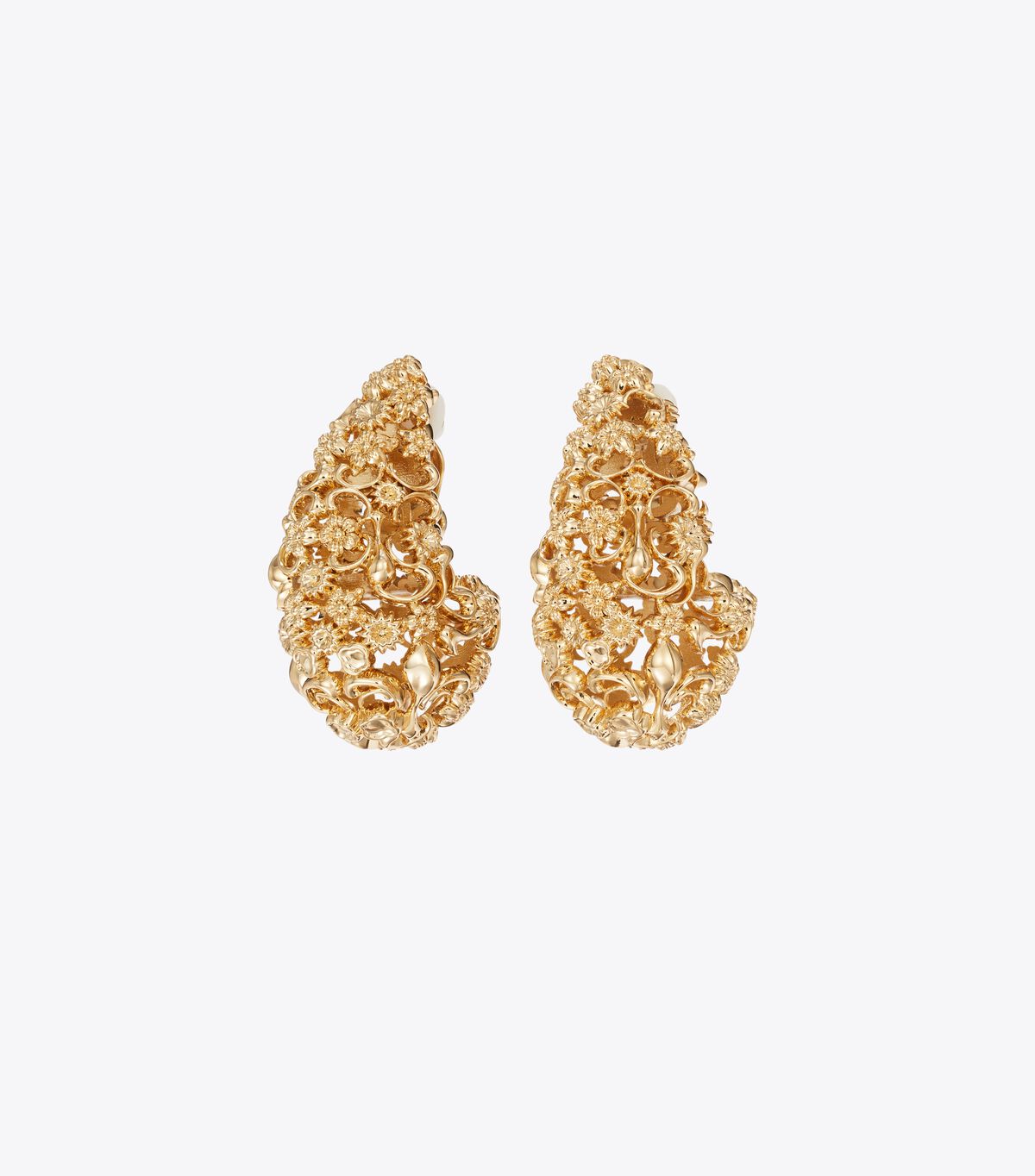 tory burch filigree pierced earrings