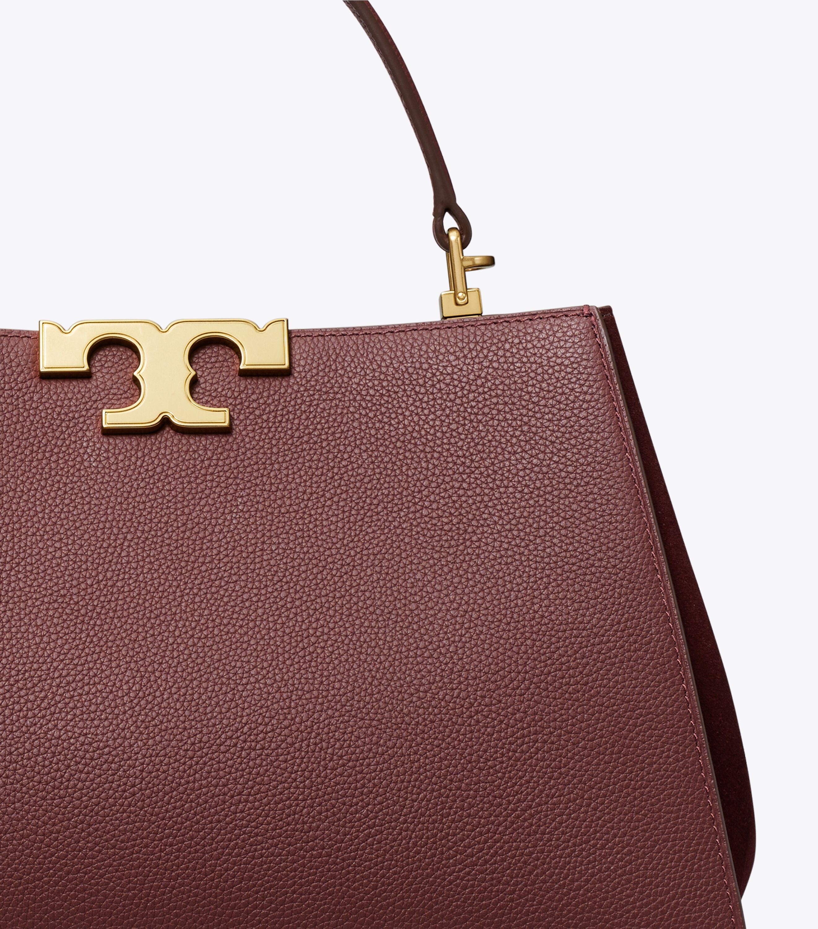 Tory burch burgundy handbag discount