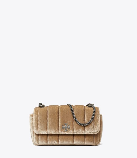 Mini Kira Velvet Flap Bag
