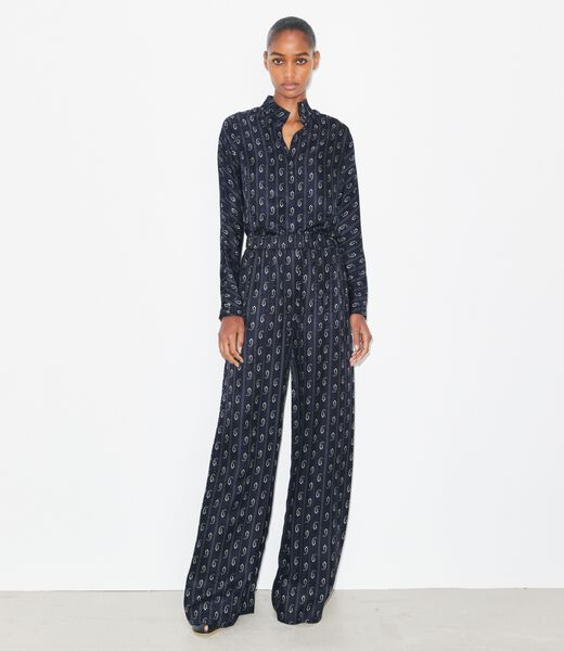 tory burch jacquard top