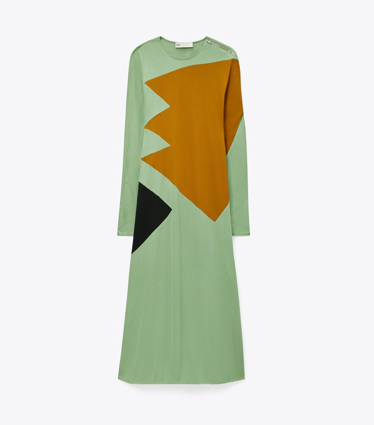 Colorblock Honeycomb Jersey Dress